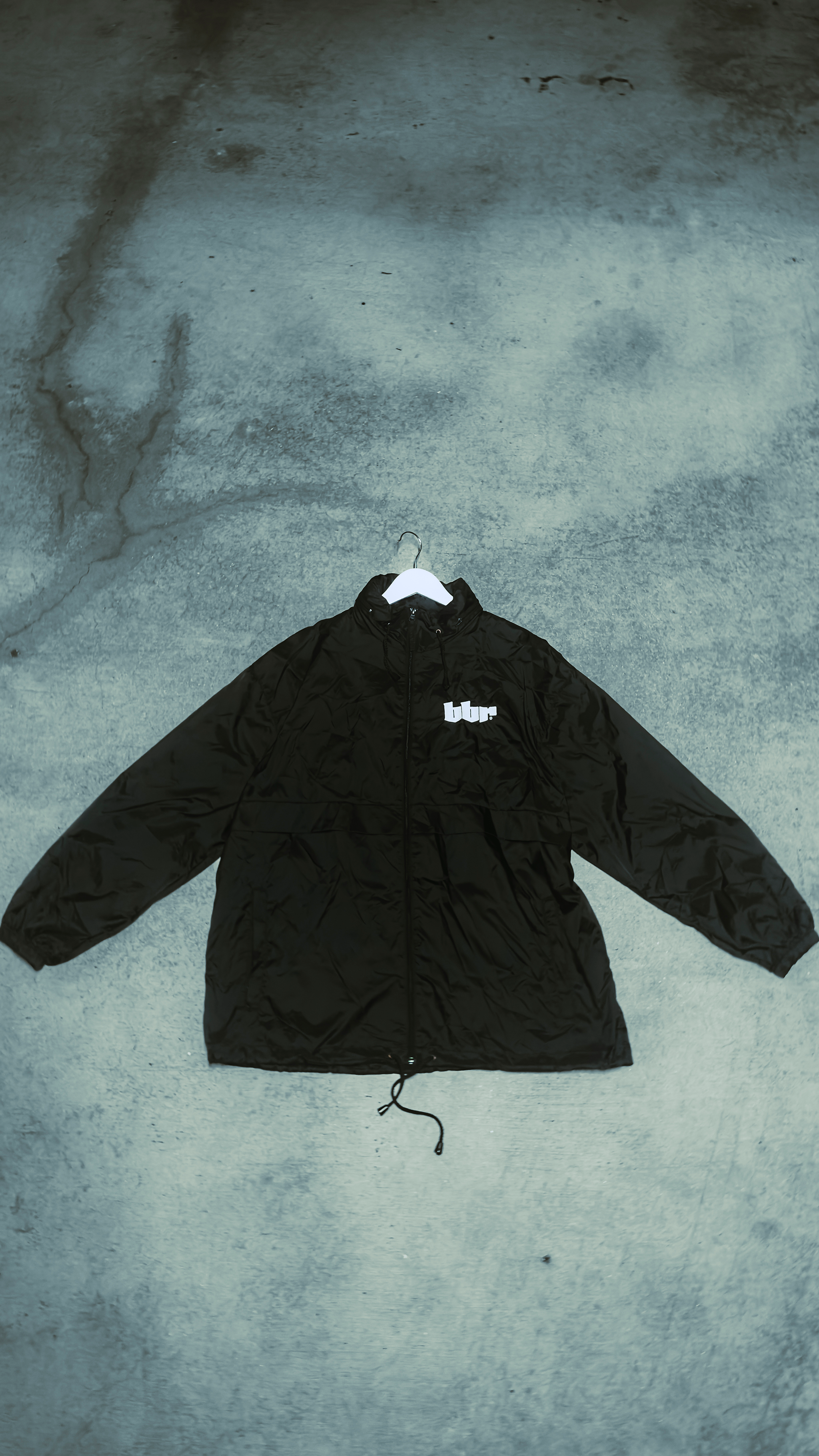 BBR - WHITE - Waterproof Windbreaker