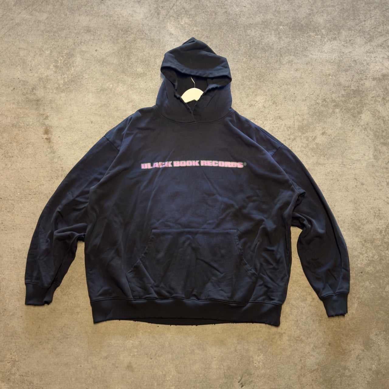 B HAND - PURPLE - HOODIE - "PREMIUM-BOX FIT"