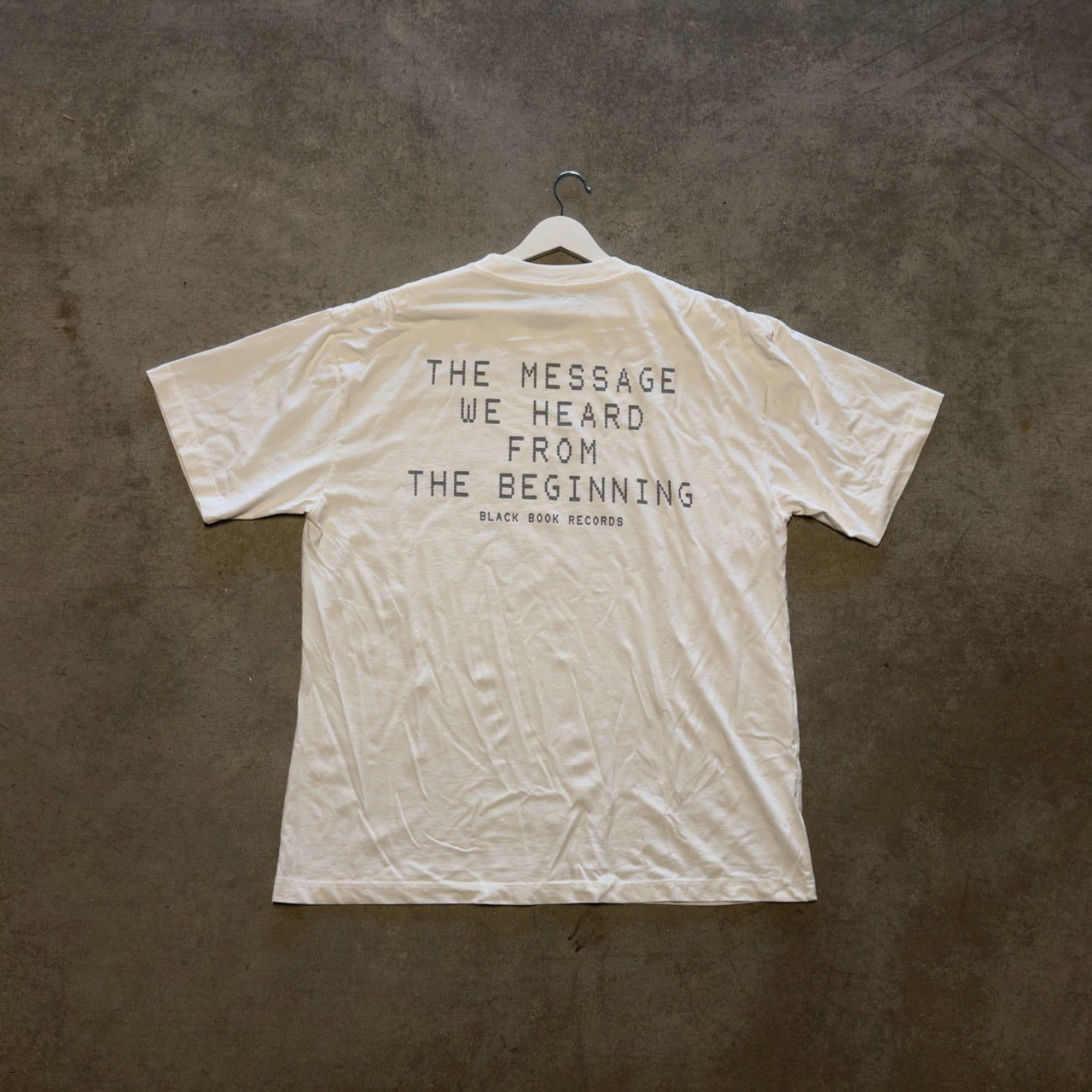 THE MESSAGE FADED - GREY - TEE - "PREMIUM-BOX FIT"