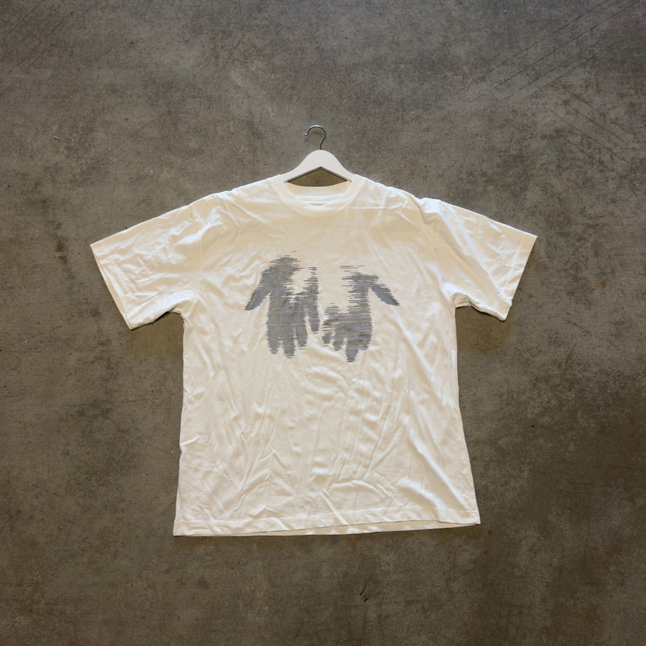THE MESSAGE FADED - GREY - TEE - "PREMIUM-BOX FIT"