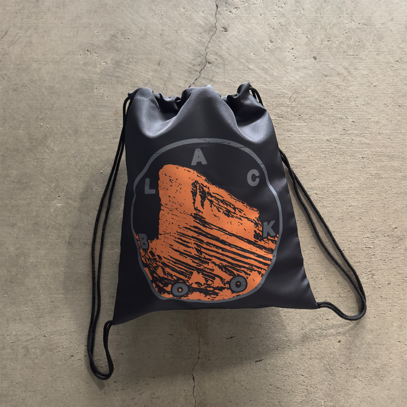 RED ROCKS Drawstring Bag