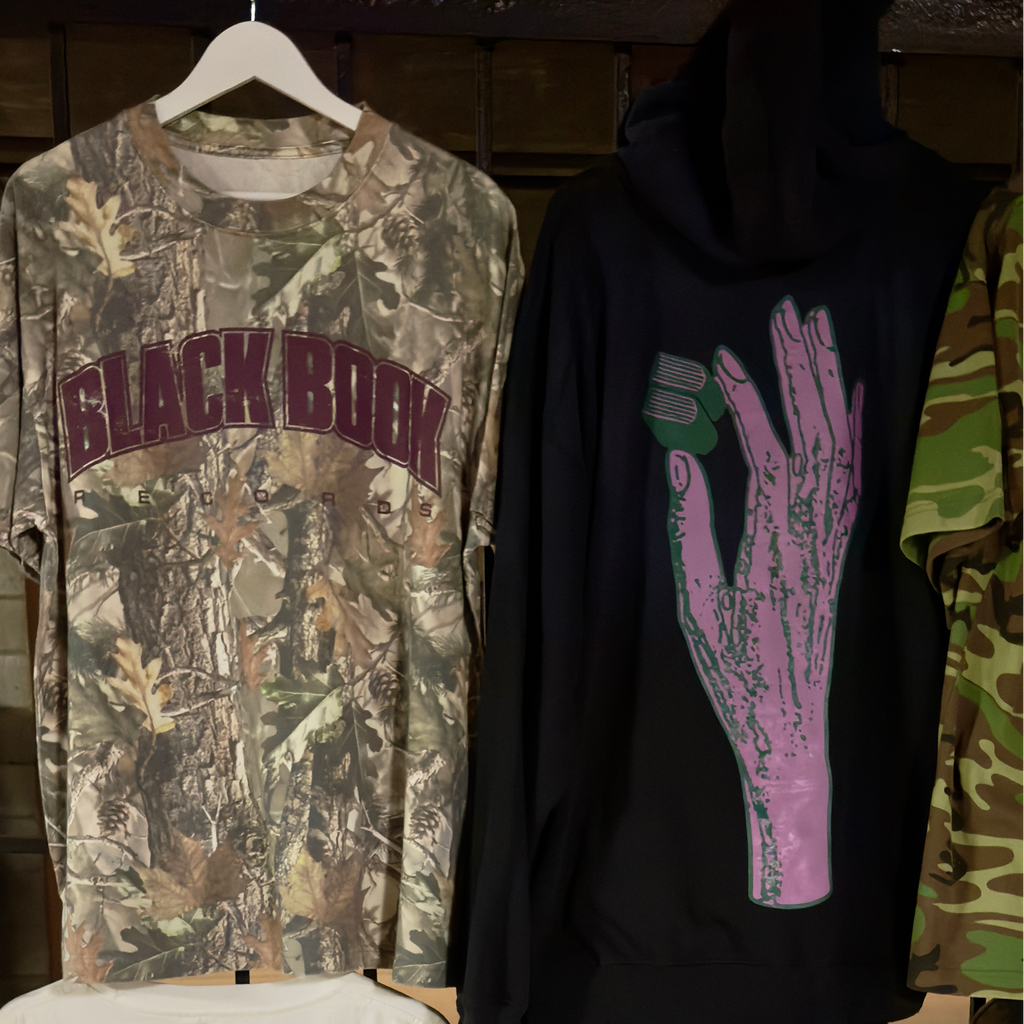 B HAND - PURPLE - HOODIE - "PREMIUM-BOX FIT"