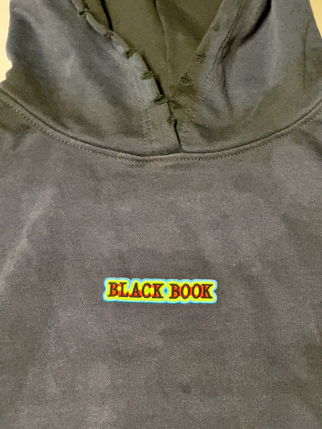 THERMAL HANDS HOODIE (POTASSIUM BLACK) - "PREMIUM-BOX FIT"