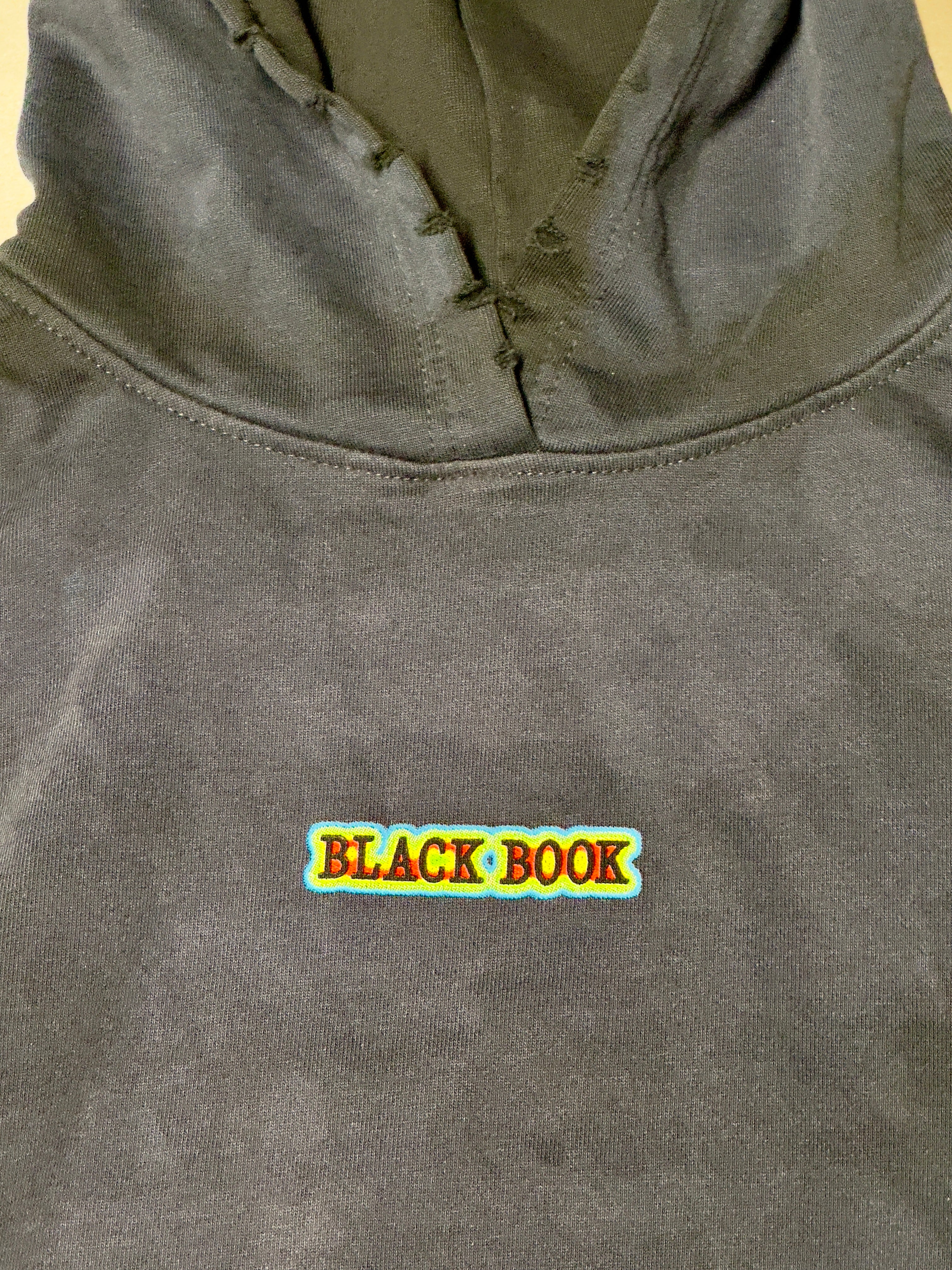 THERMAL HANDS HOODIE (POTASSIUM BLACK) - "PREMIUM-BOX FIT"