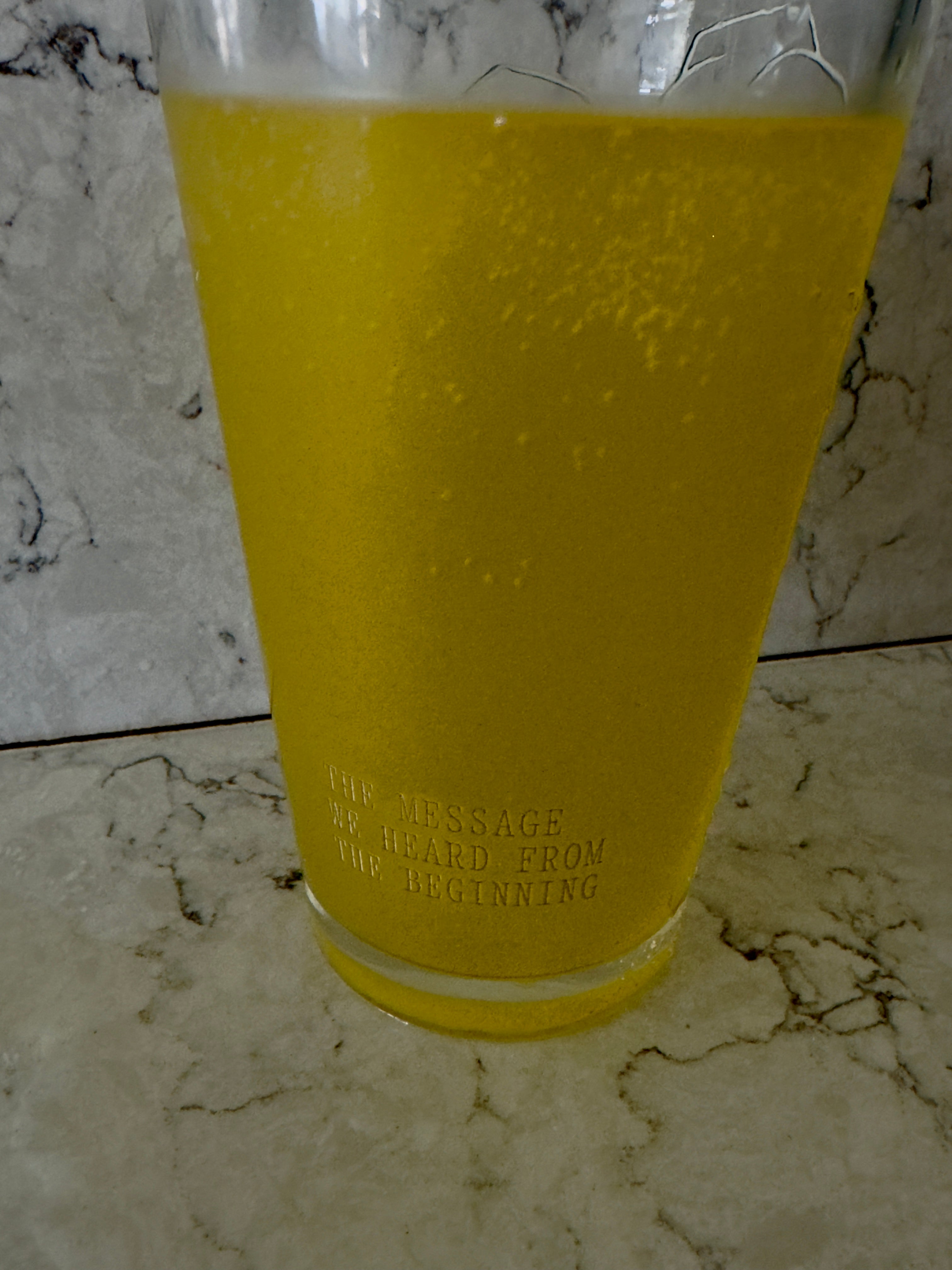 Hands Pint Glass