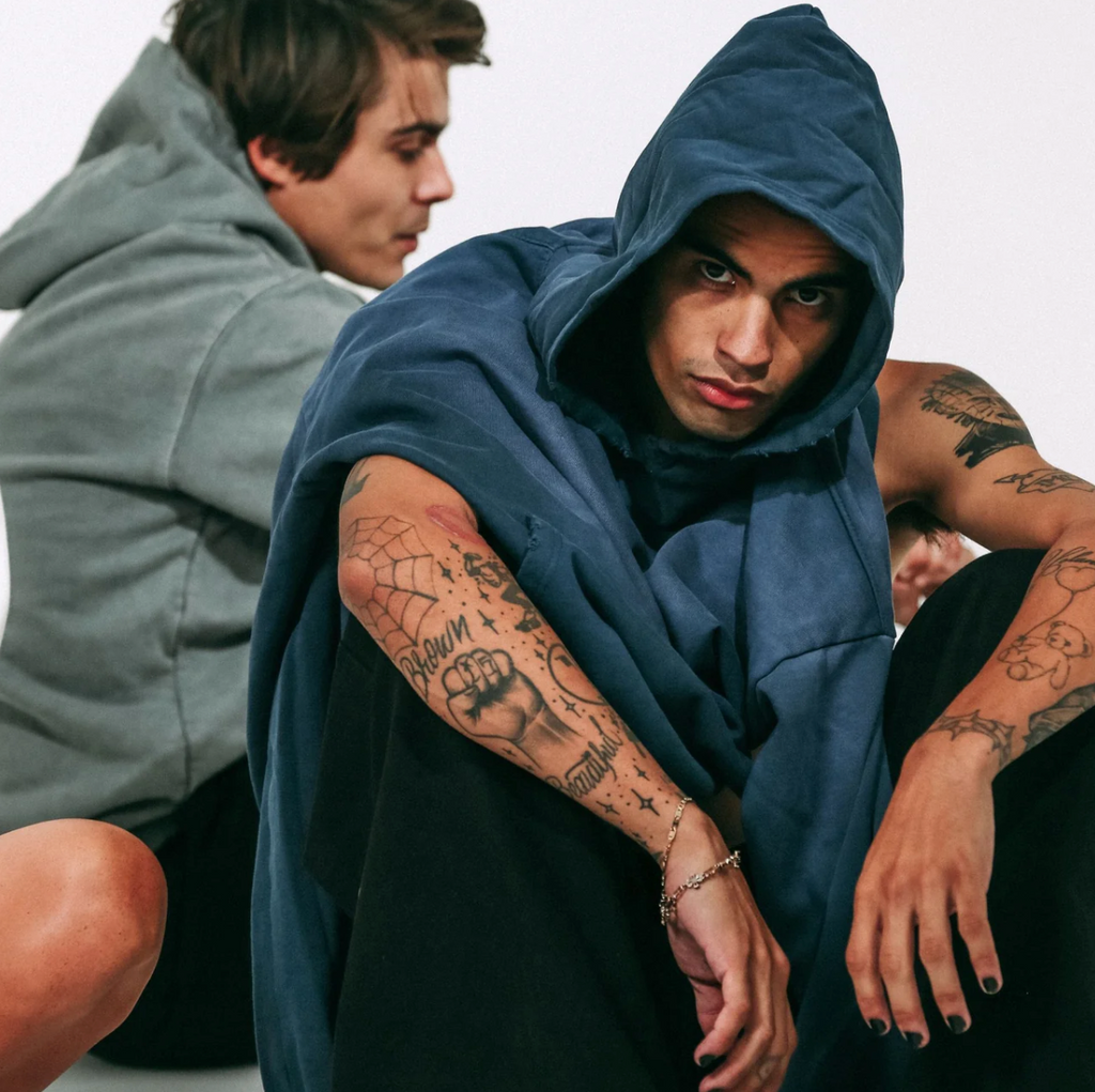 THERMAL HANDS HOODIE (POTASSIUM NAVY) - "PREMIUM-BOX FIT"