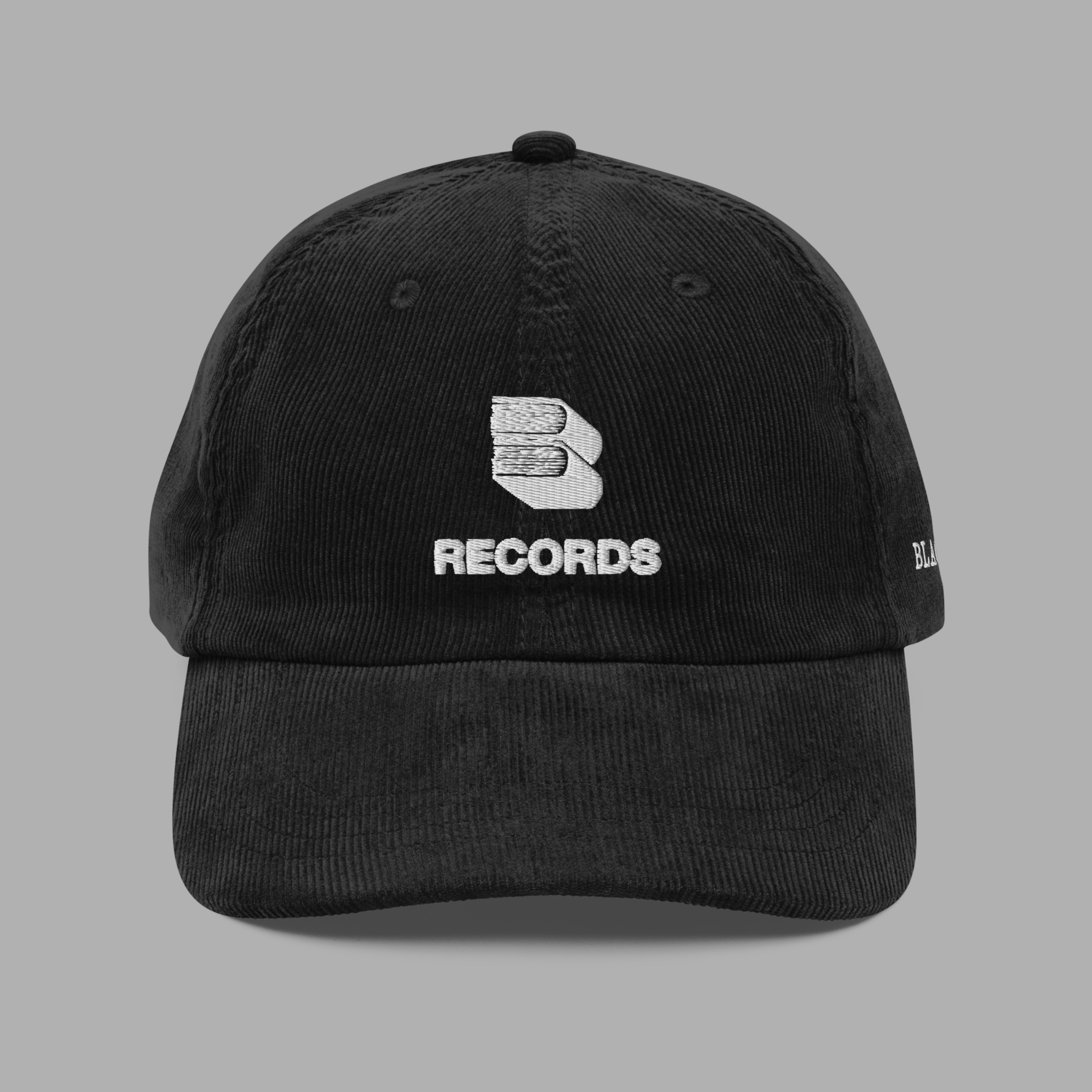 "VINTAGE STYLE" RECORDS BOOK CORDUROY DAD HAT