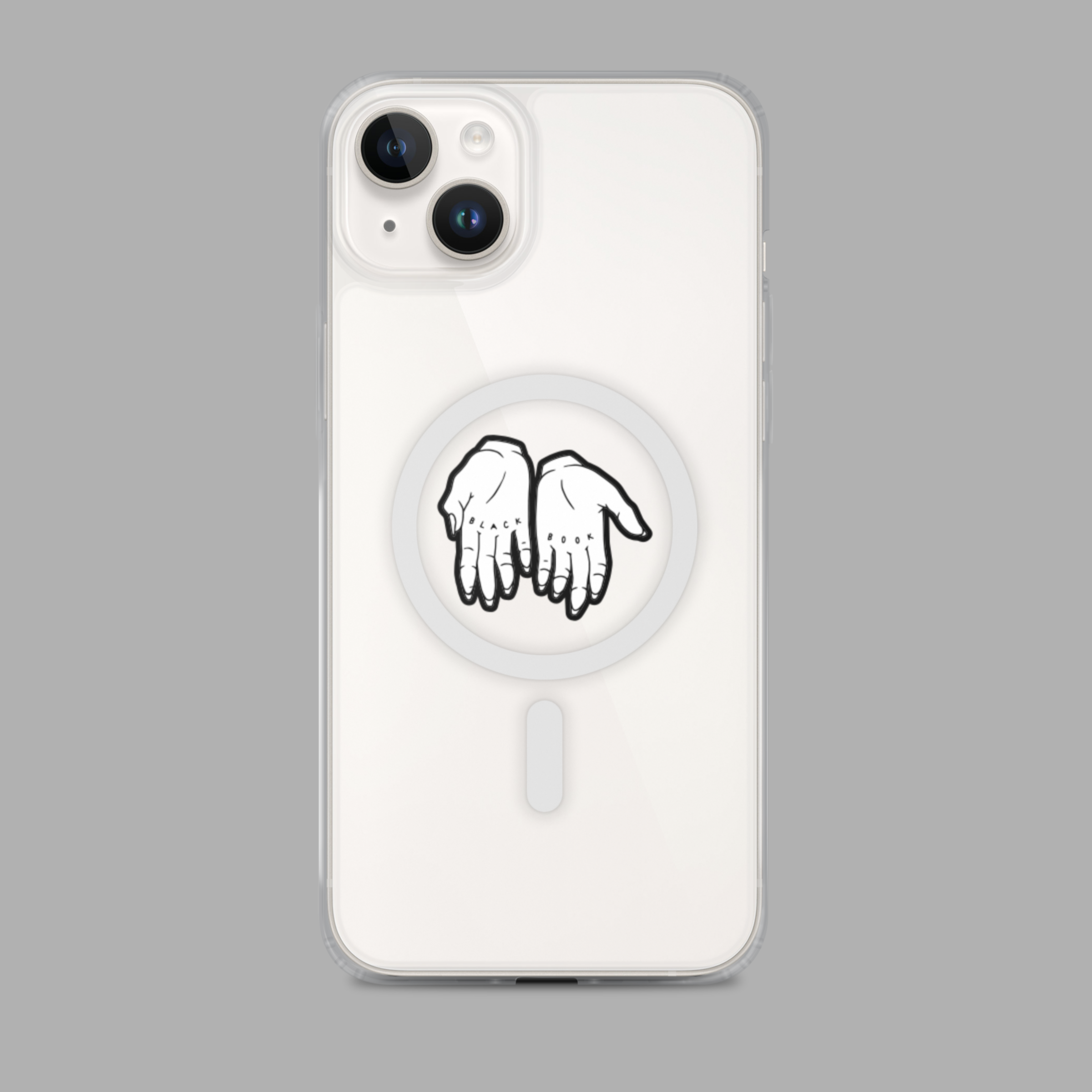 HANDS PHONE CASE - CLEAR