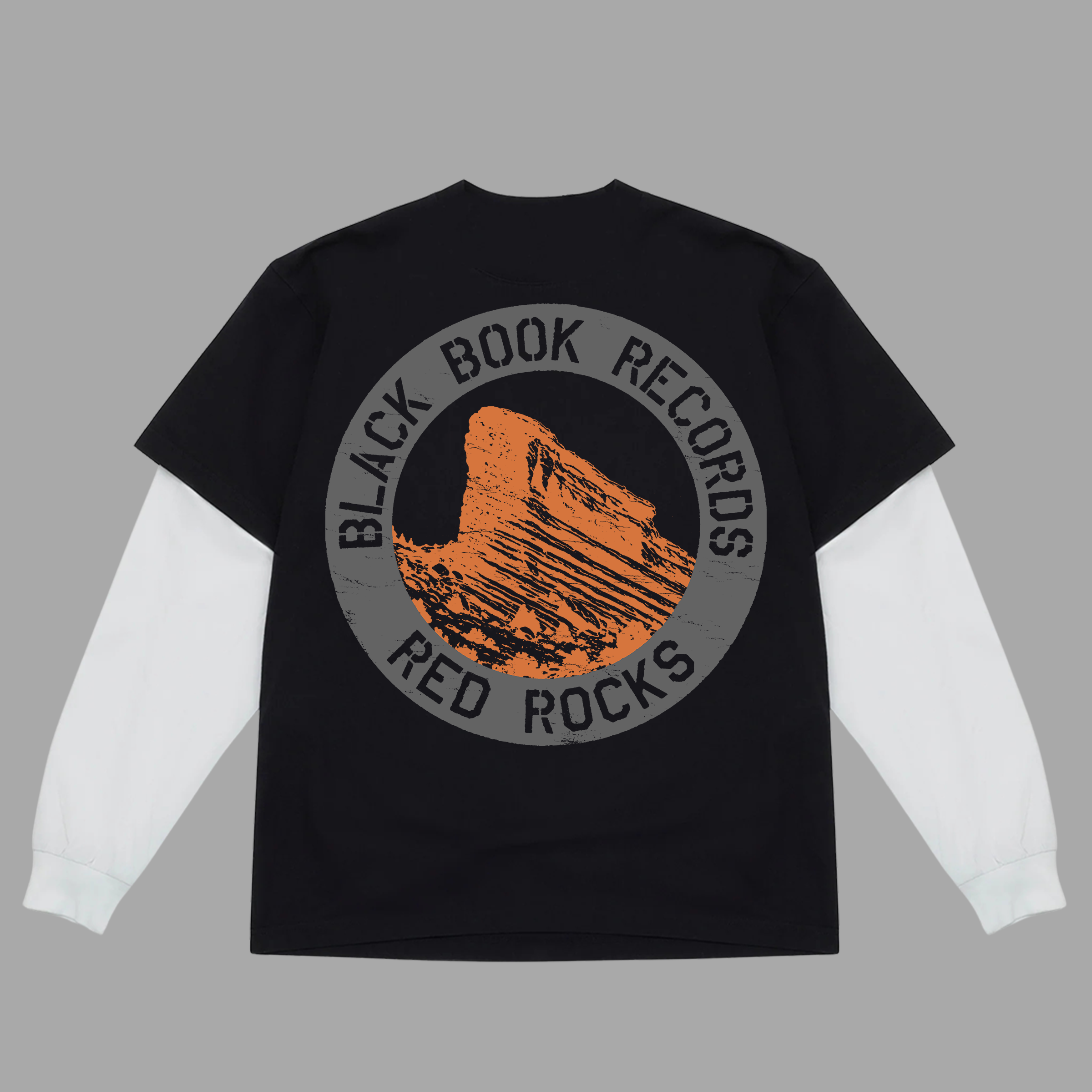 BLACK BOOK x RED ROCKS BLACK / WHITE 2FER -"PREMIUM-BOX FIT"