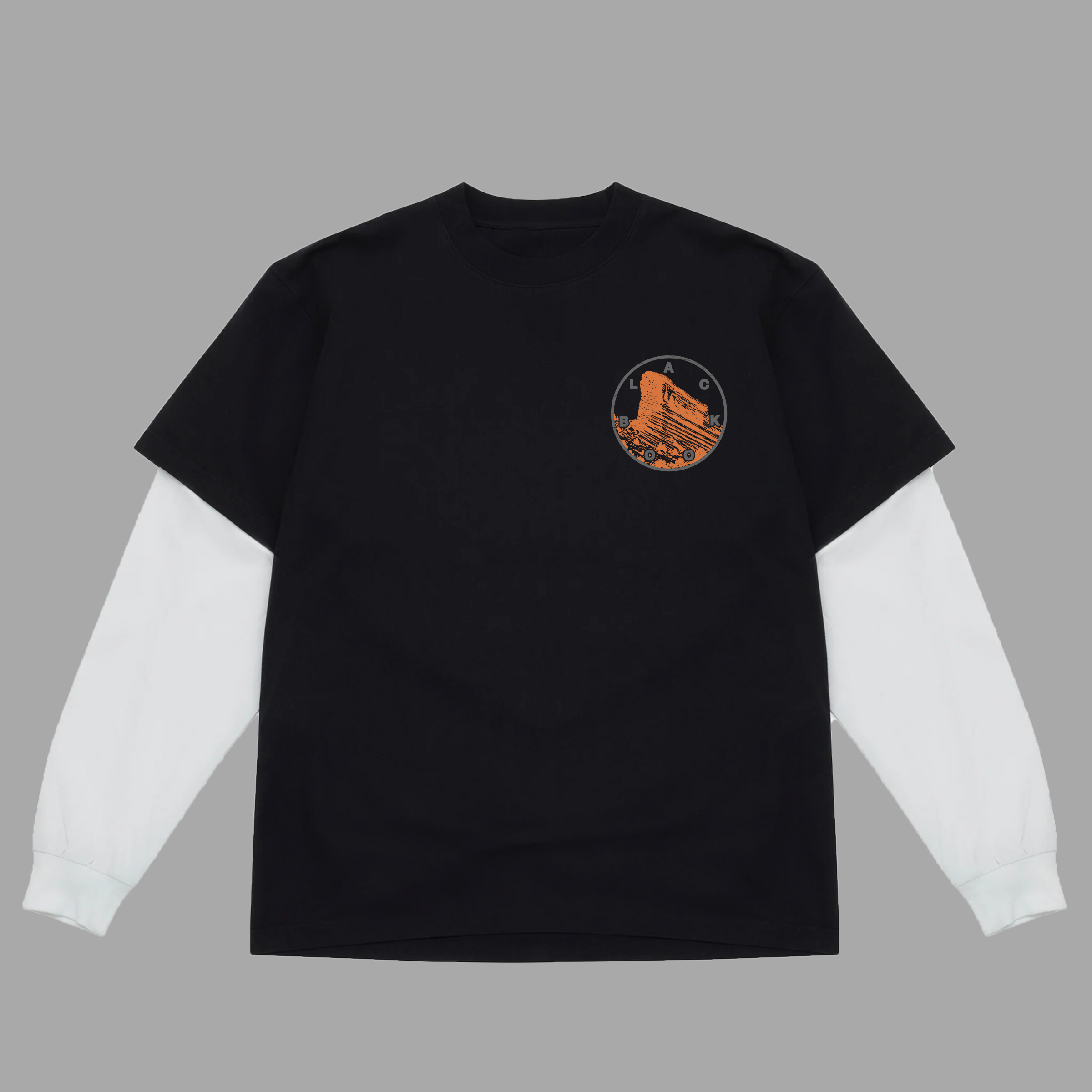 BLACK BOOK x RED ROCKS BLACK / WHITE 2FER -"PREMIUM-BOX FIT"