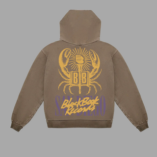 SAN DIEGO BLACK BOOK CRAB HOODIE