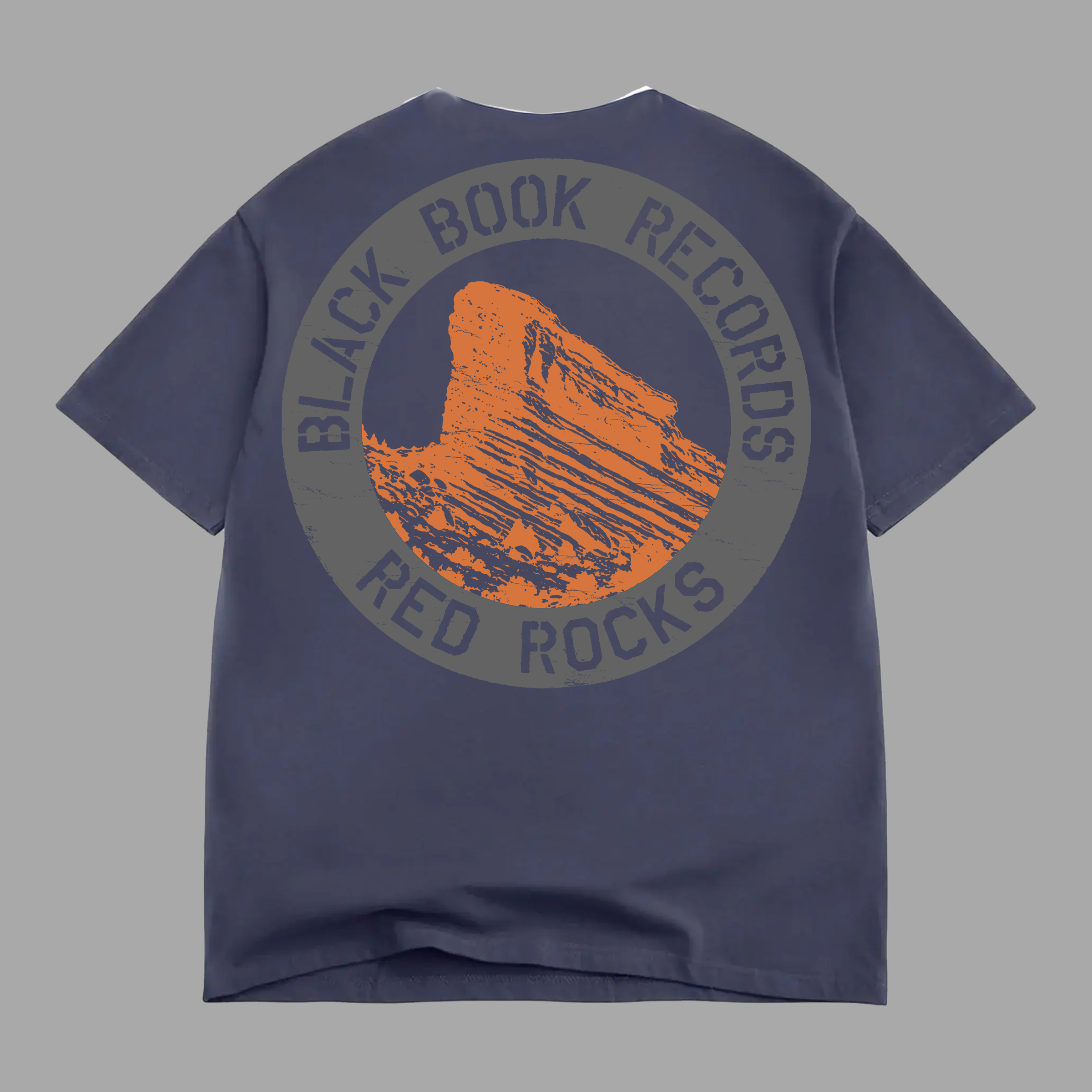 BLACK BOOK x RED ROCKS TEE - "PREMIUM-BOX FIT"