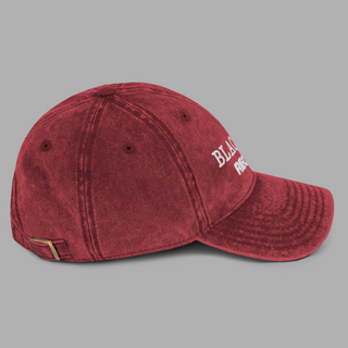 "VINTAGE STYLE" BLACK BOOK RECORDS DAD HAT