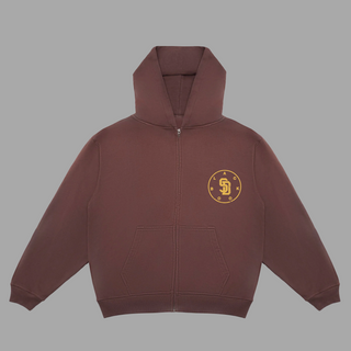 SAN DIEGO x BLACK BOOK ZIP-UP HOODIE