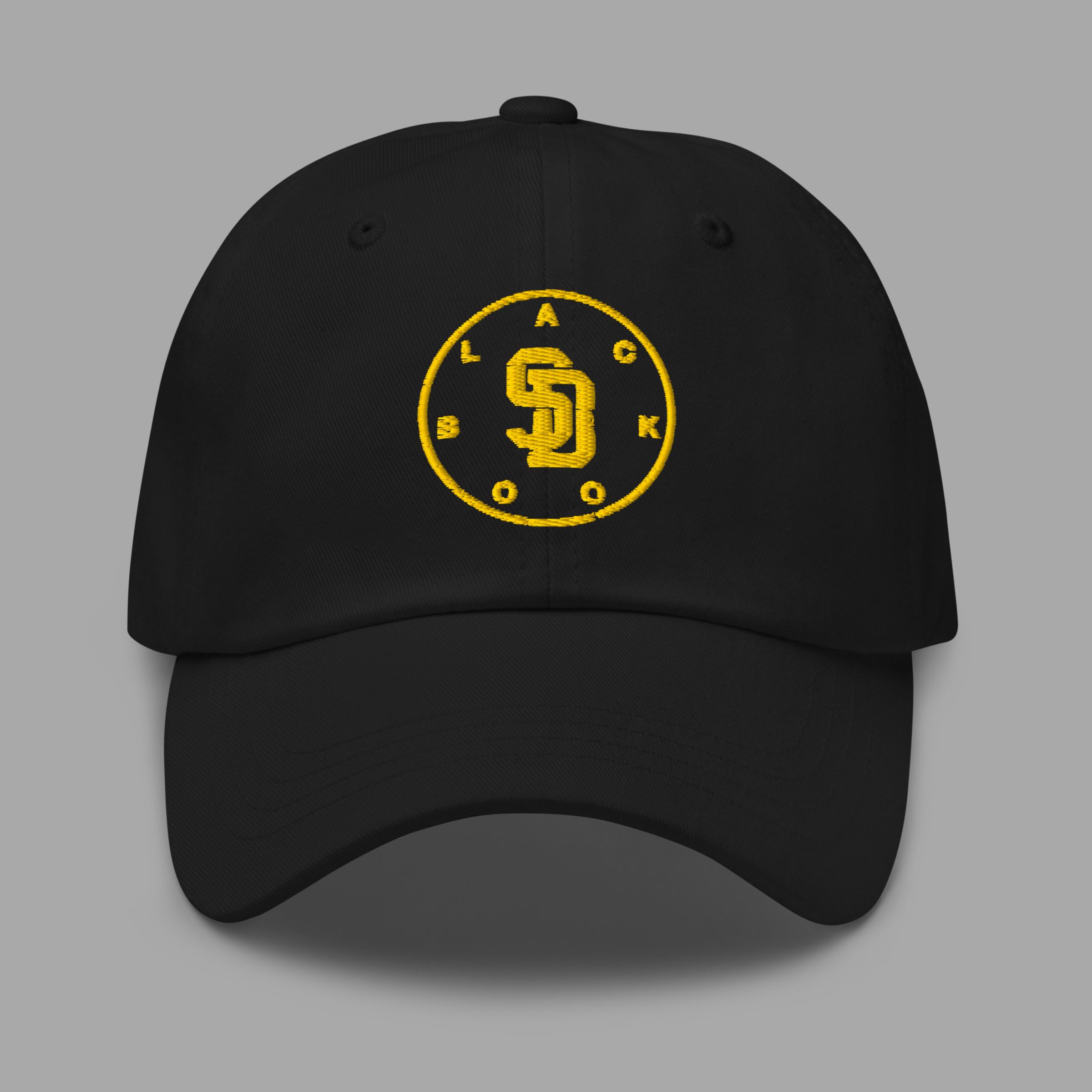 SD - EMBROIDERED Circle - Dad hat