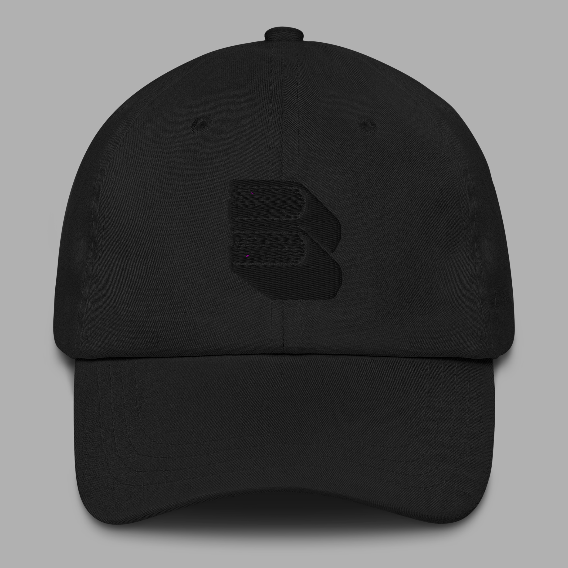 RECORDS BOOK DAD HAT - BLACK / BLACK