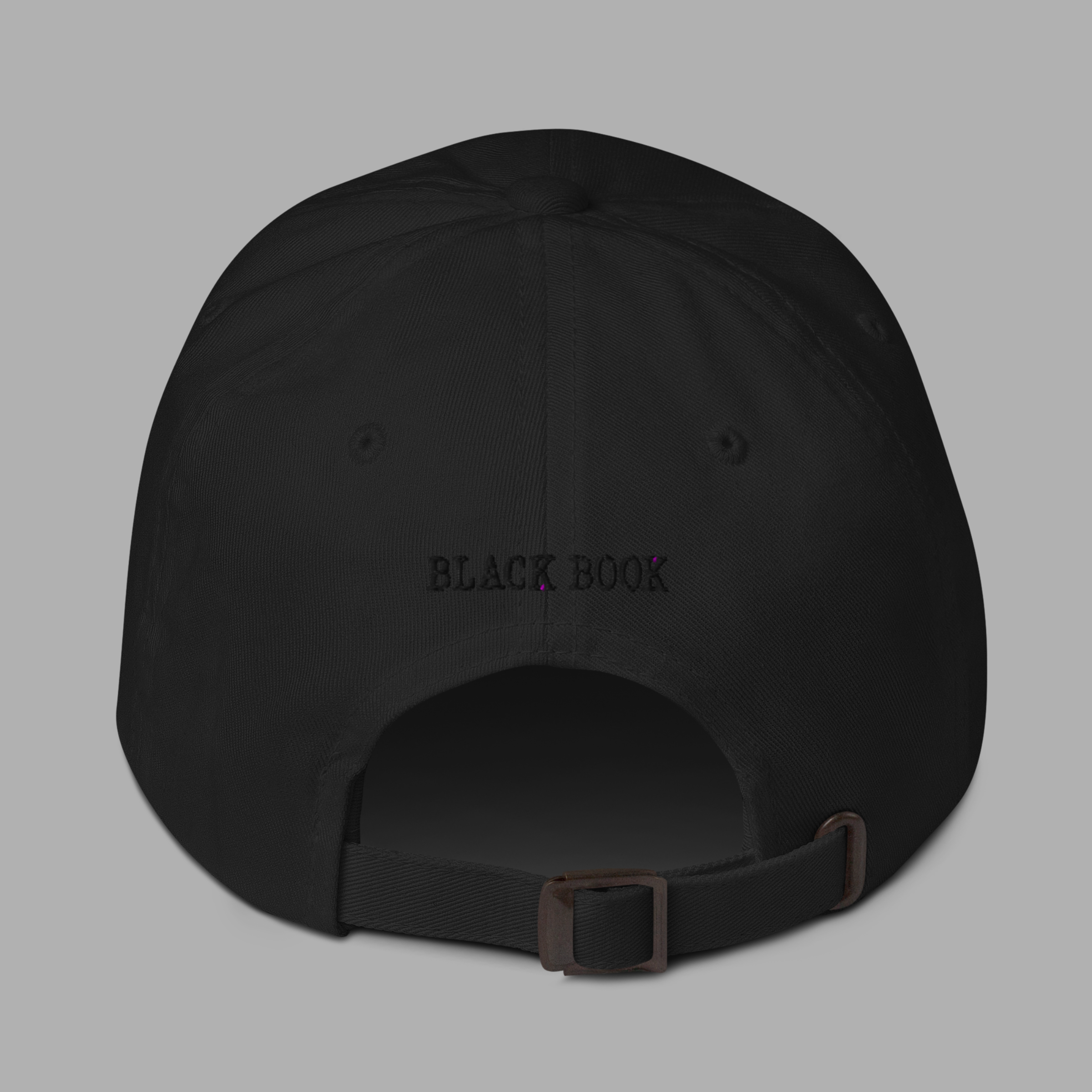 RECORDS BOOK DAD HAT - BLACK / BLACK