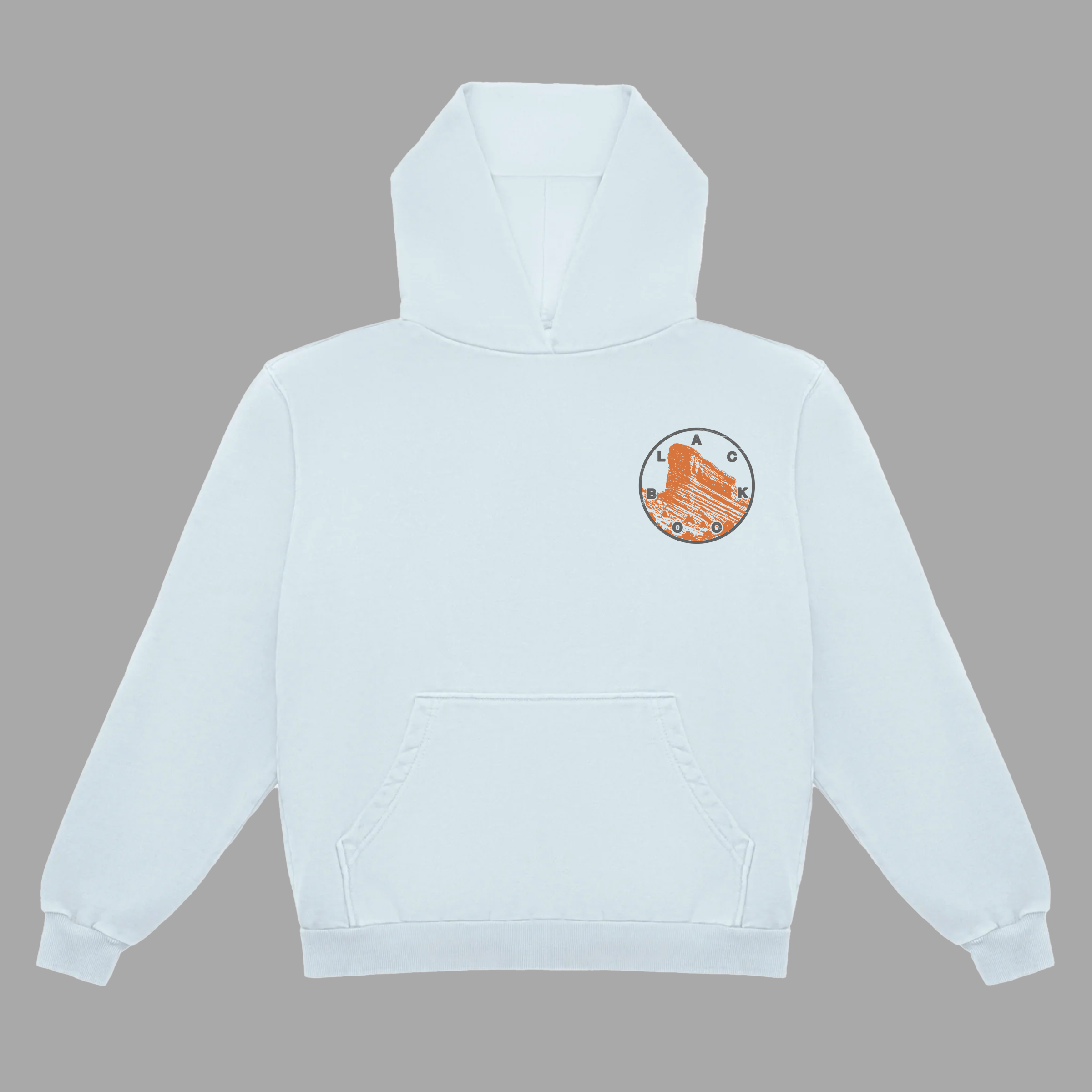 BLACK BOOK X RED ROCKS HOODIE - "PREMIUM-BOX FIT"