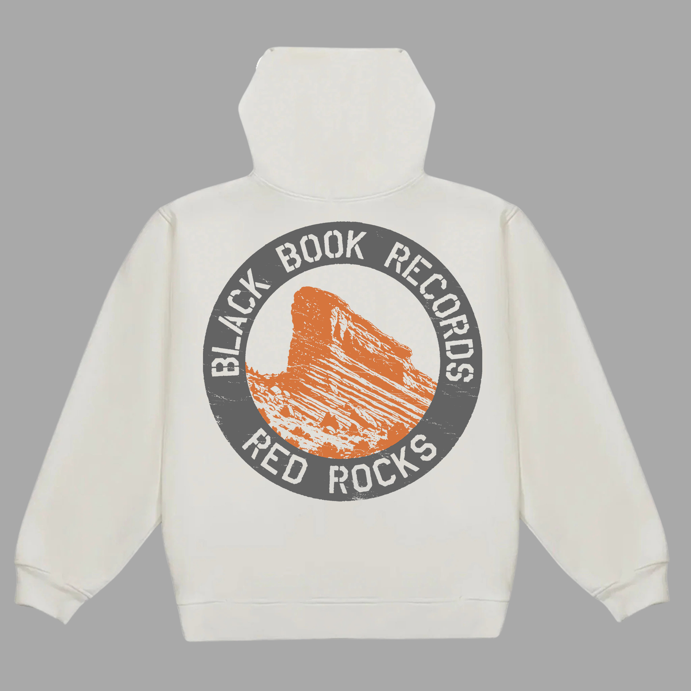 BLACK BOOK X RED ROCKS HOODIE - "PREMIUM-BOX FIT"