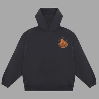 "PREMIUM-BOX FIT" BLACK BOOK X RED ROCKS HOODIE