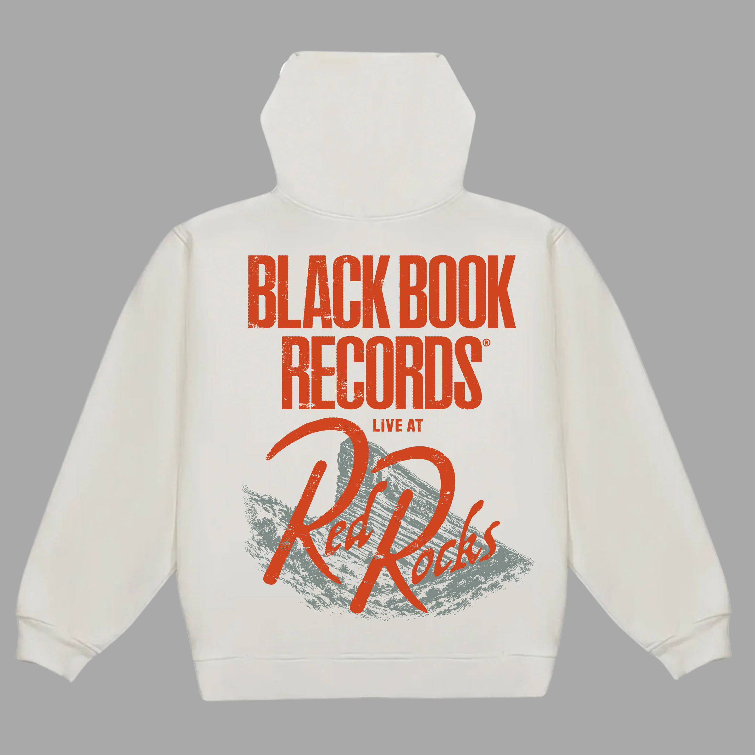 LIVE AT RED ROCKS ZIP-UP HOODIE - "PREMIUM-BOX FIT"