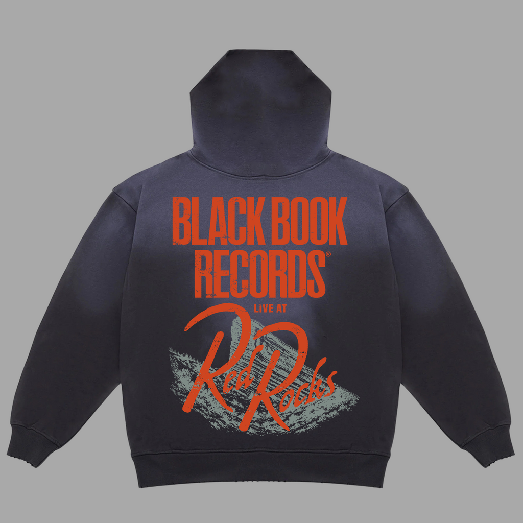LIVE AT RED ROCKS ZIP-UP HOODIE - "PREMIUM-BOX FIT"