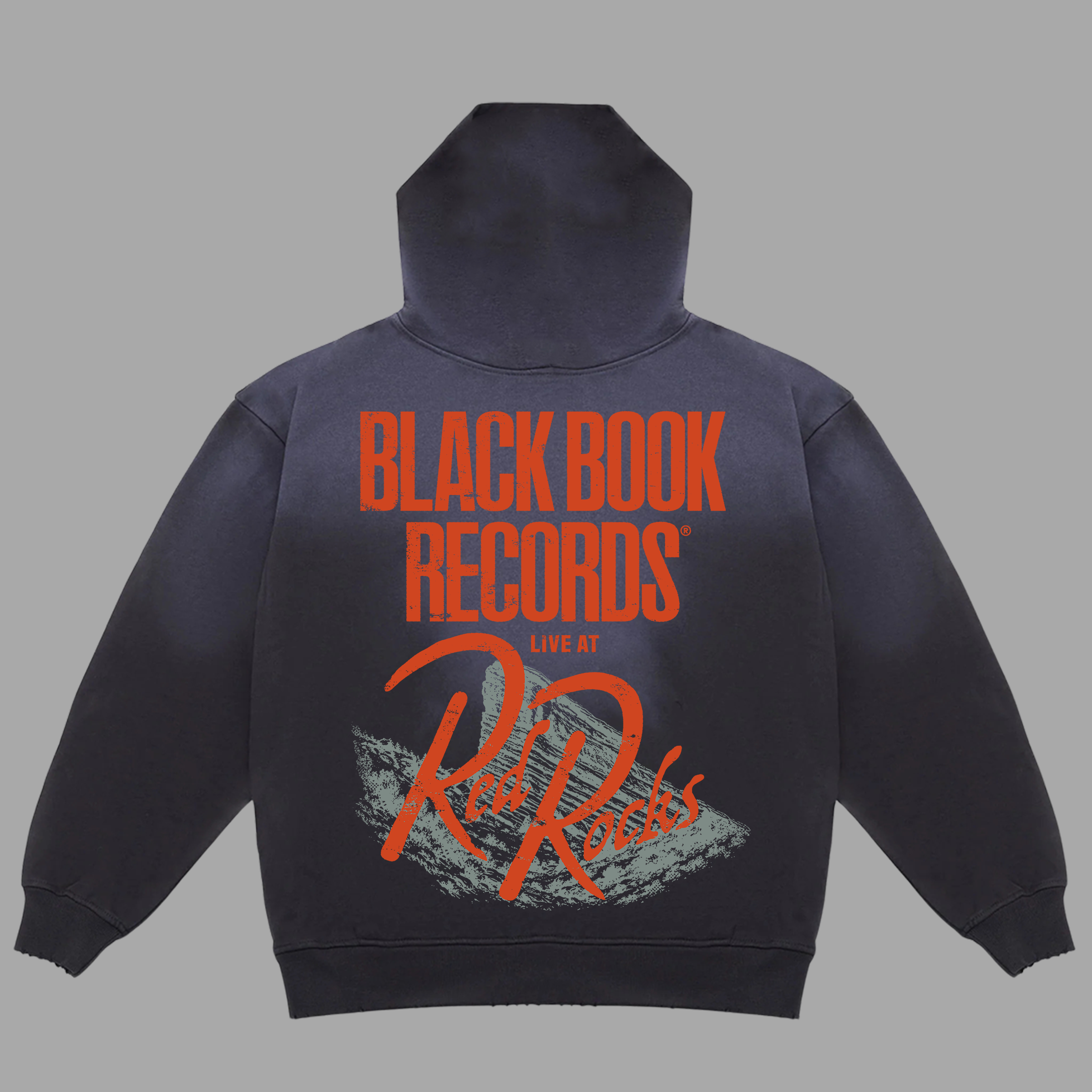 LIVE AT RED ROCKS ZIP-UP HOODIE - "PREMIUM-BOX FIT"