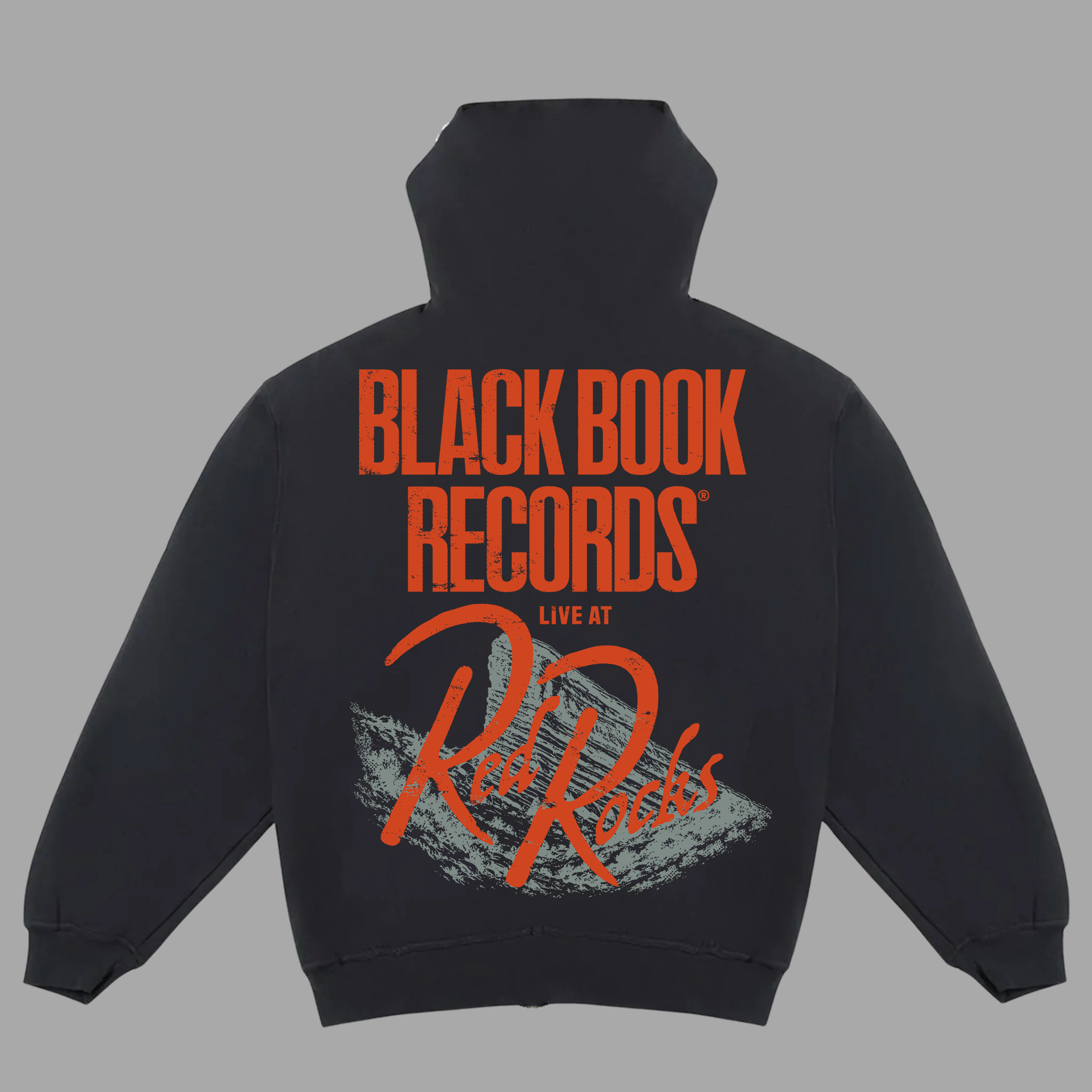 LIVE AT RED ROCKS ZIP-UP HOODIE - "PREMIUM-BOX FIT"