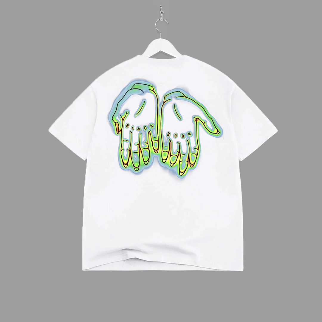 THERMAL HANDS TEE (WHITE) - "PREMIUM-BOX FIT"