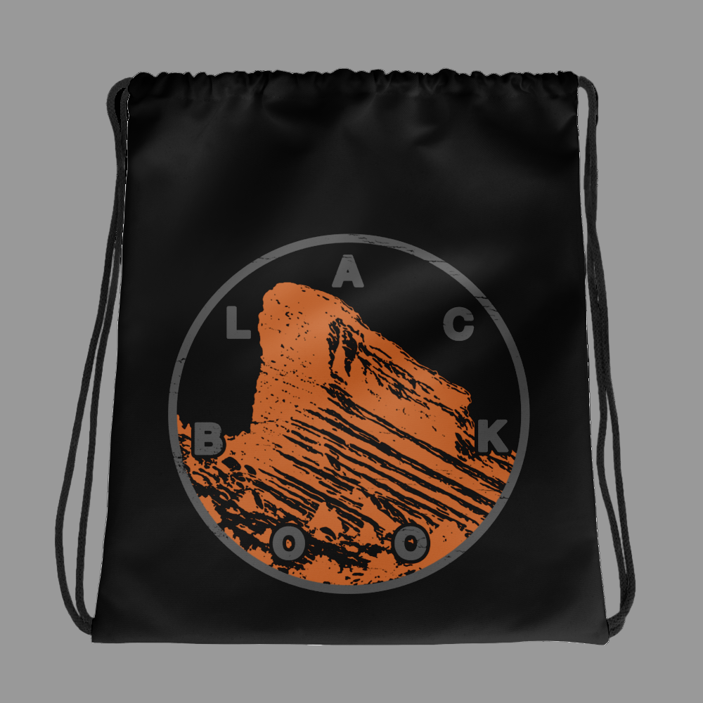 RED ROCKS Drawstring Bag