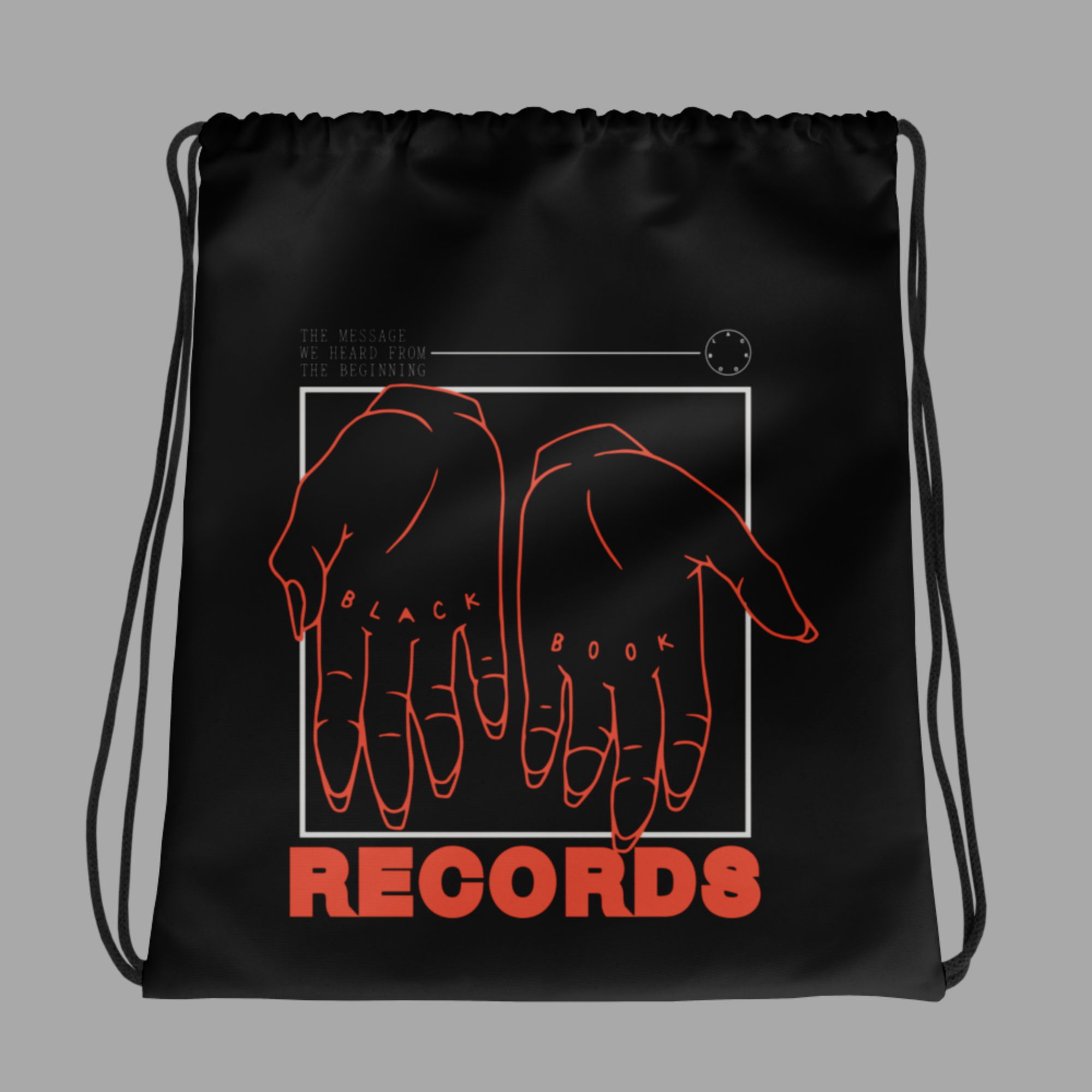 RECORDS -  DRAWSTRING BAG