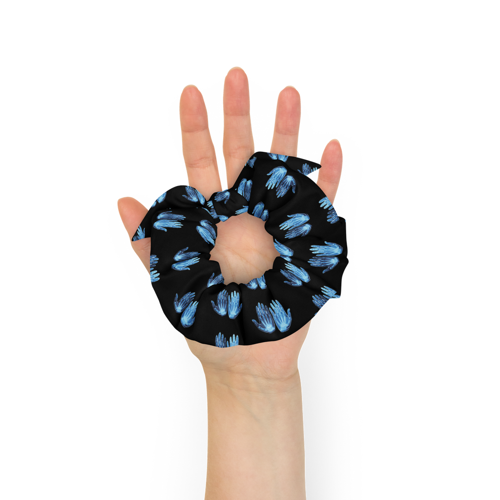 X-RAY HANDS - Recycled Hair Scrunchie