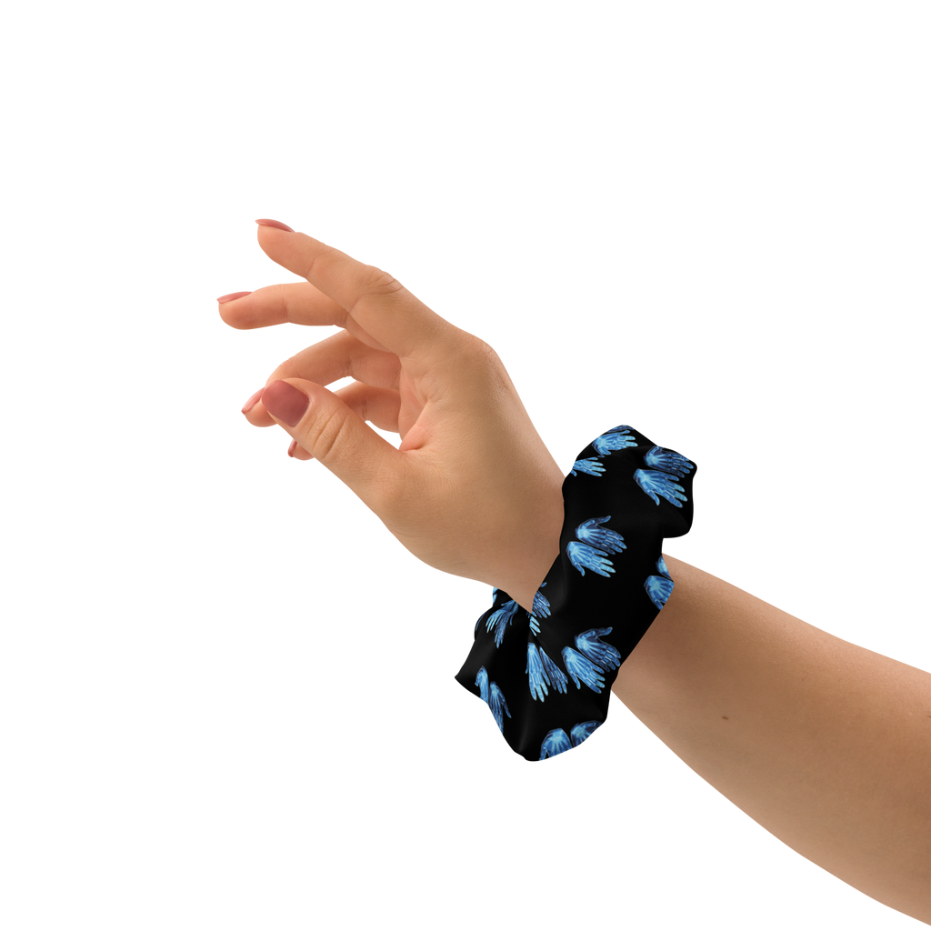 X-RAY HANDS - Recycled Hair Scrunchie