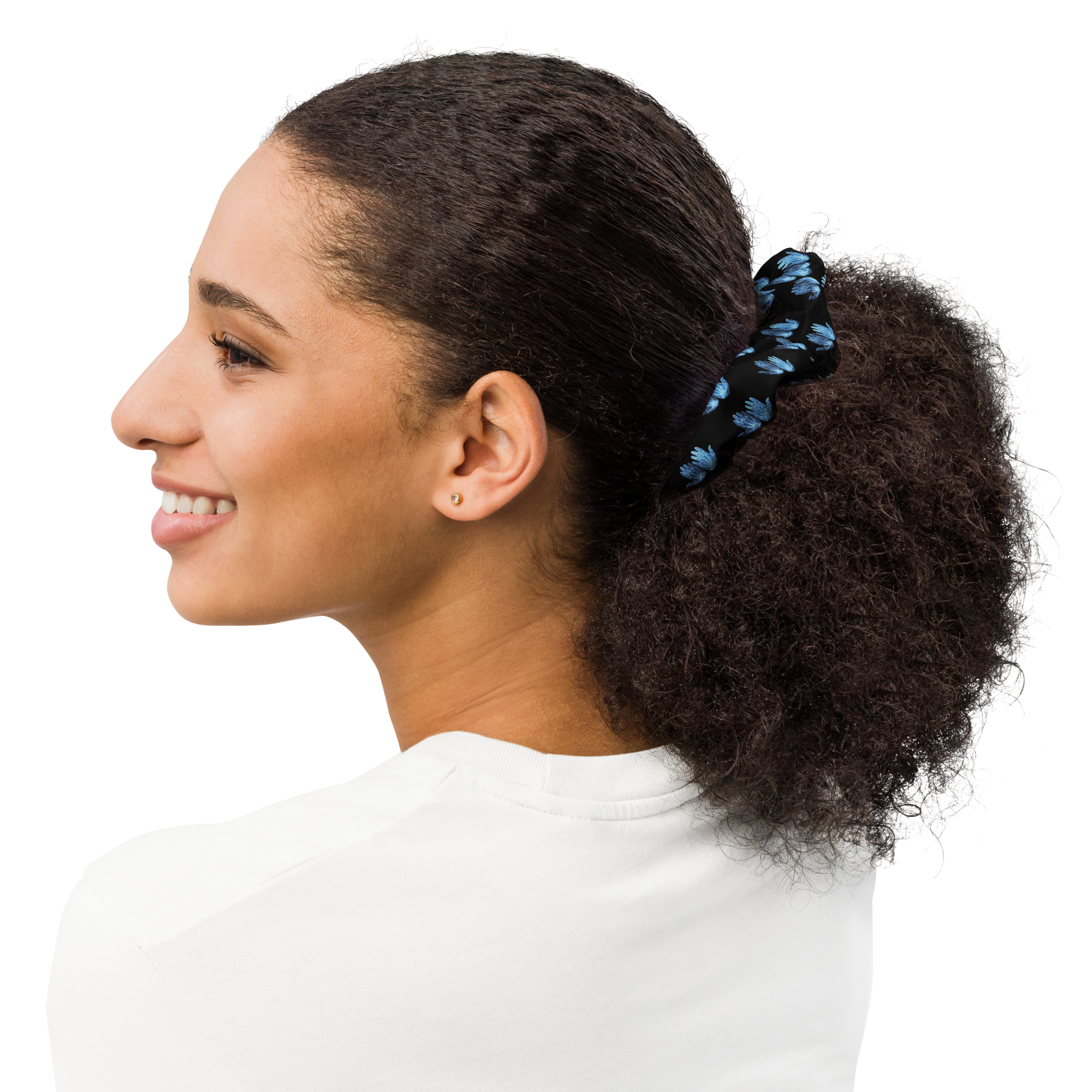 X-RAY HANDS - Recycled Hair Scrunchie