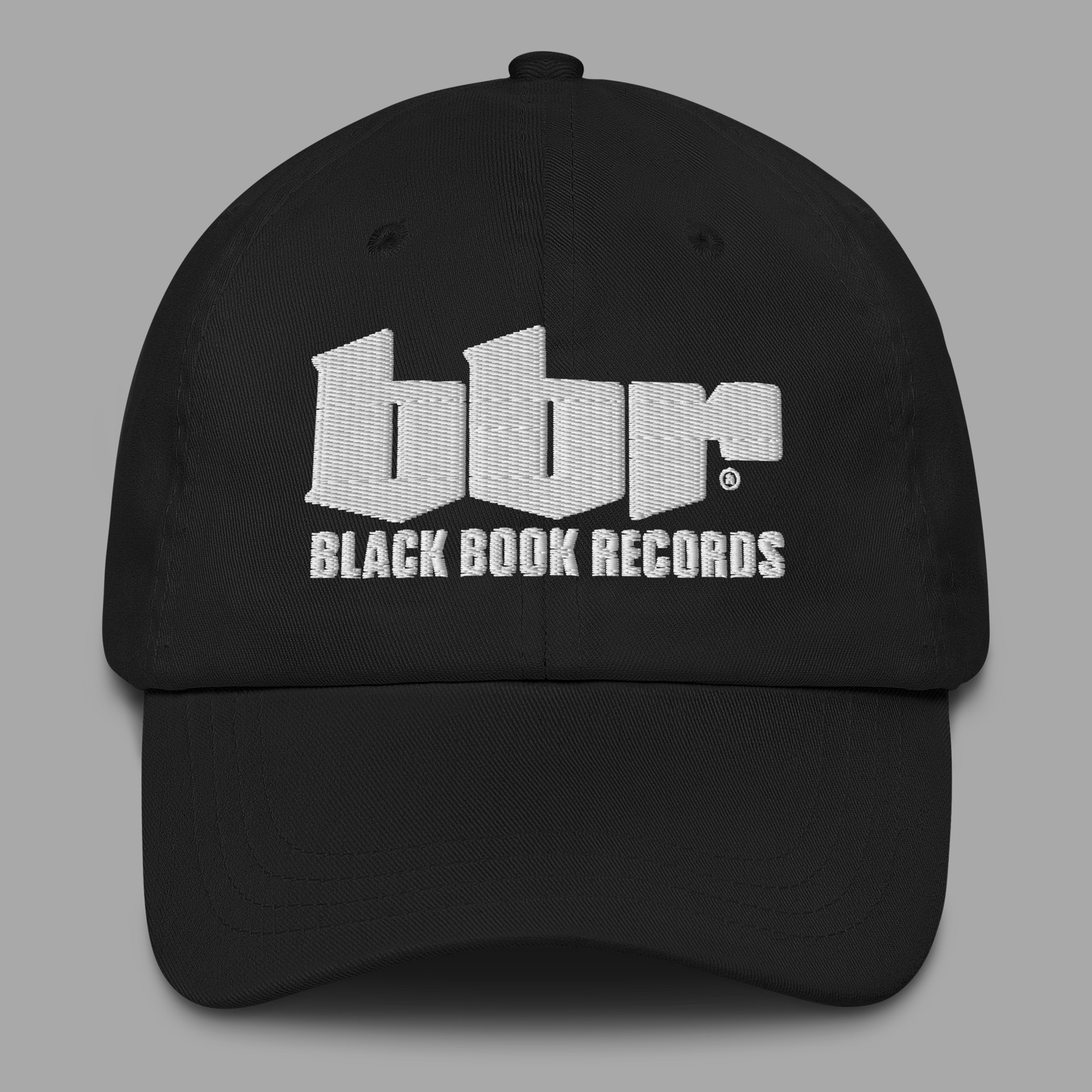 BBR - WHITE - Embroidered - Dad hat