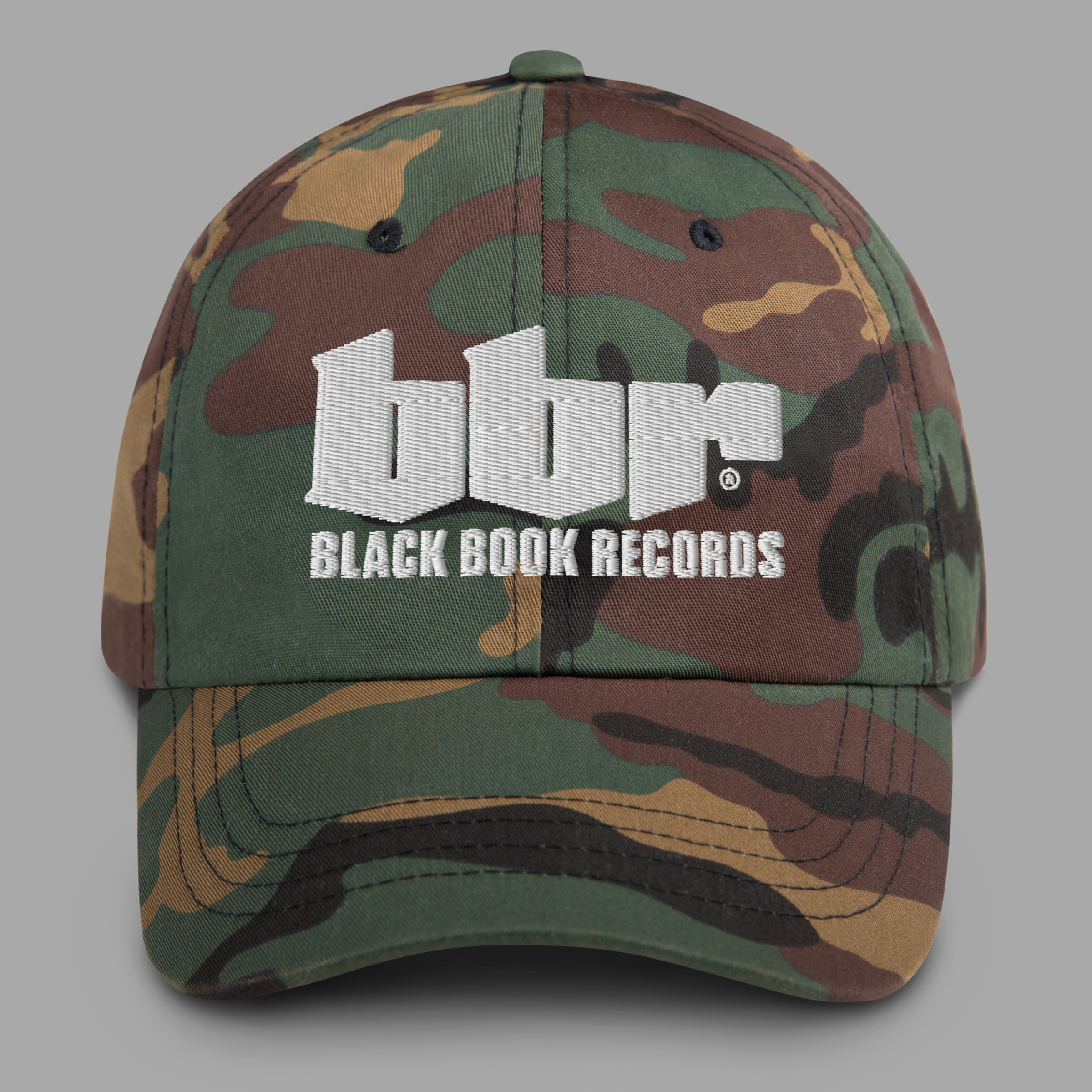 BBR - WHITE - Embroidered - Dad hat