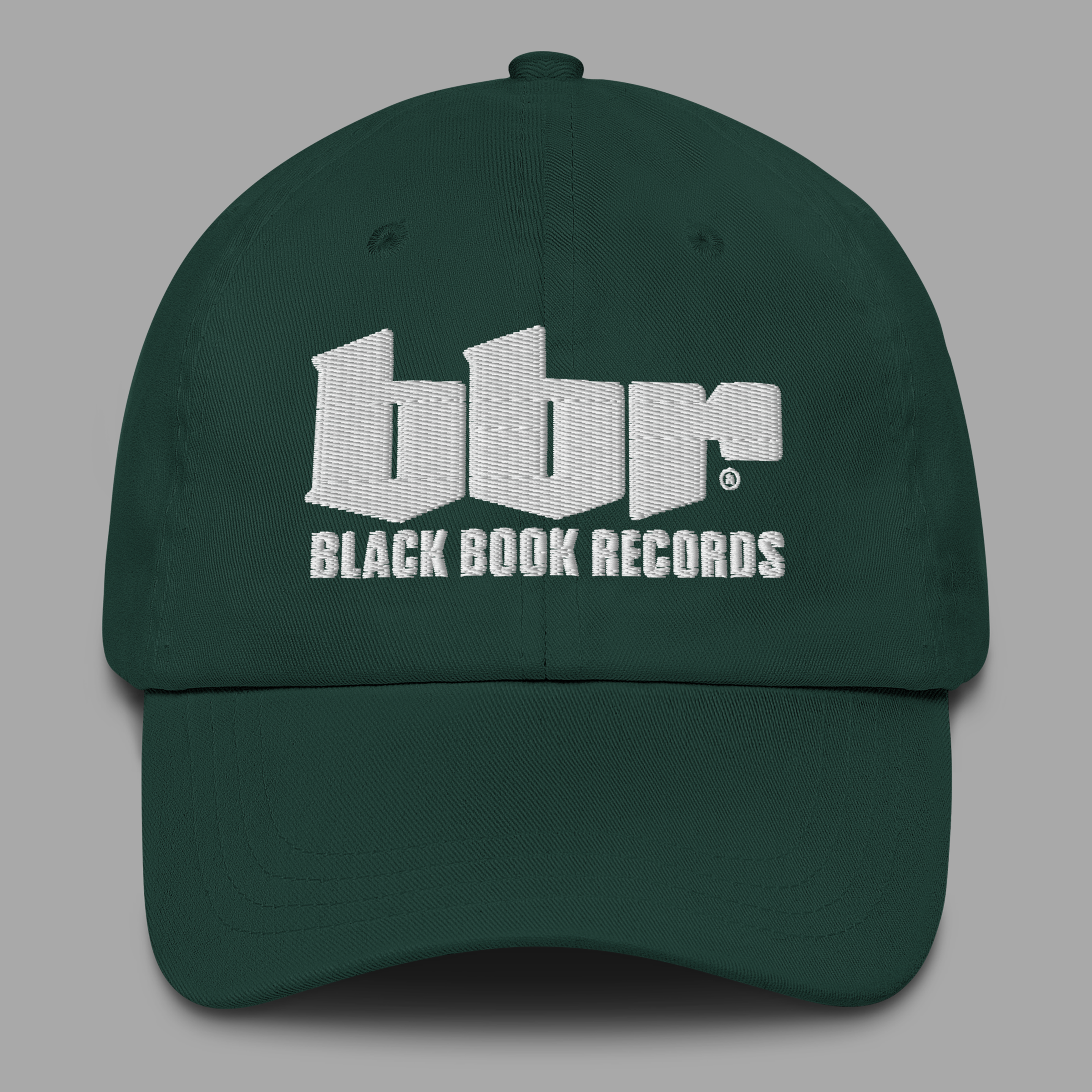 BBR - WHITE - Embroidered - Dad hat