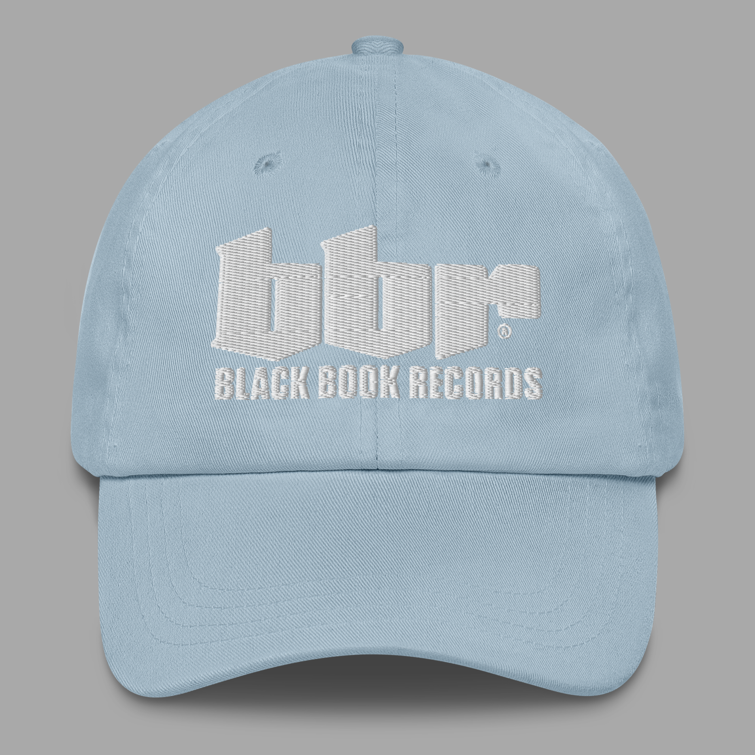 BBR - WHITE - Embroidered - Dad hat