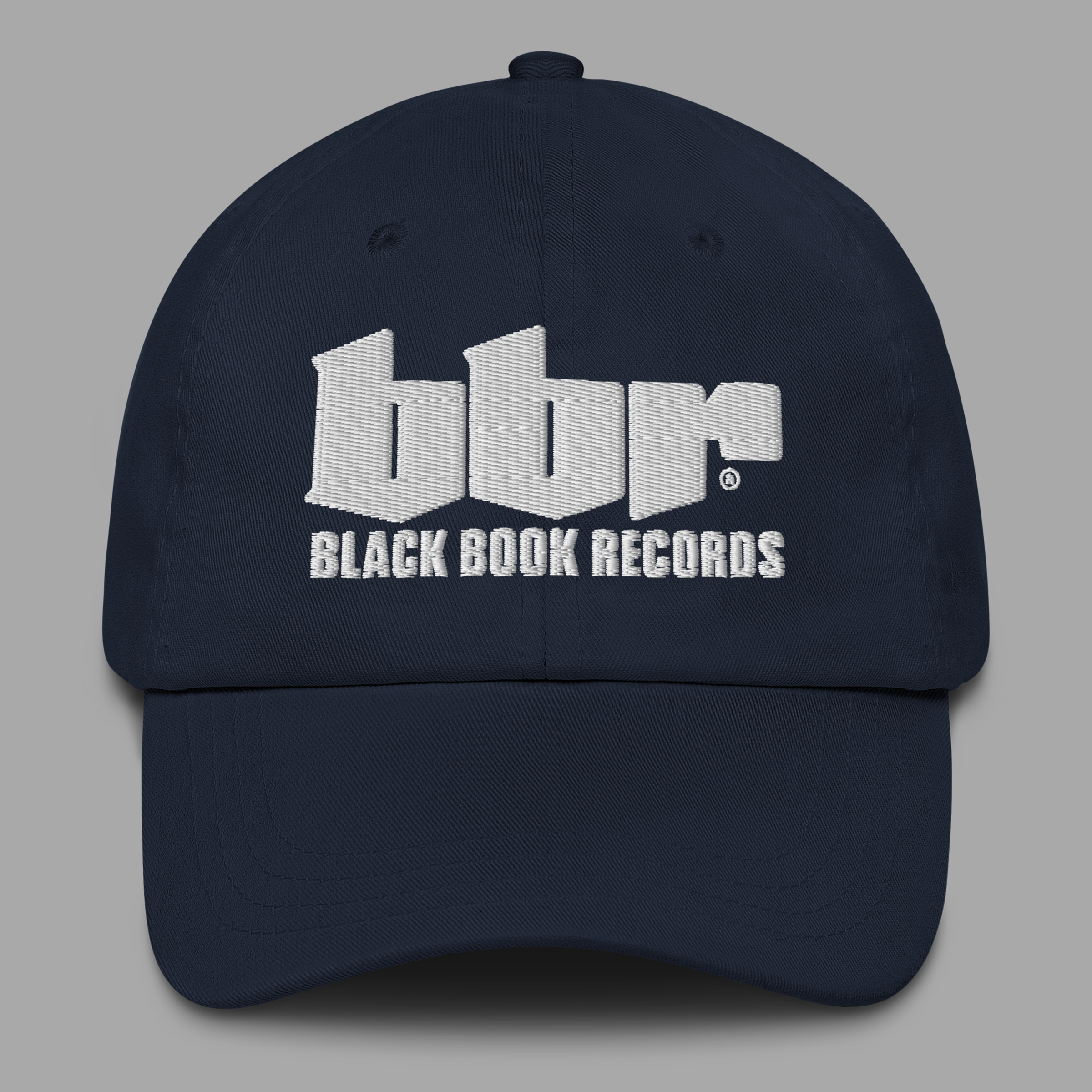 BBR - WHITE - Embroidered - Dad hat