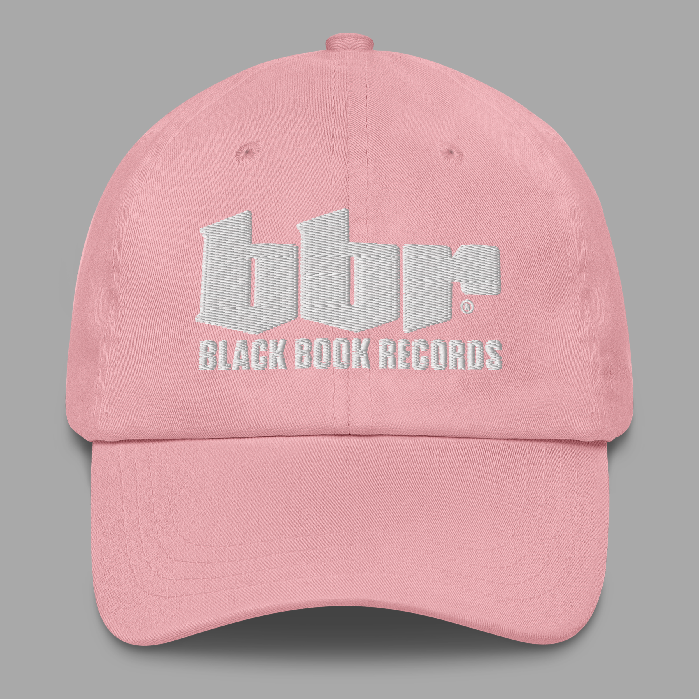 BBR - WHITE - Embroidered - Dad hat