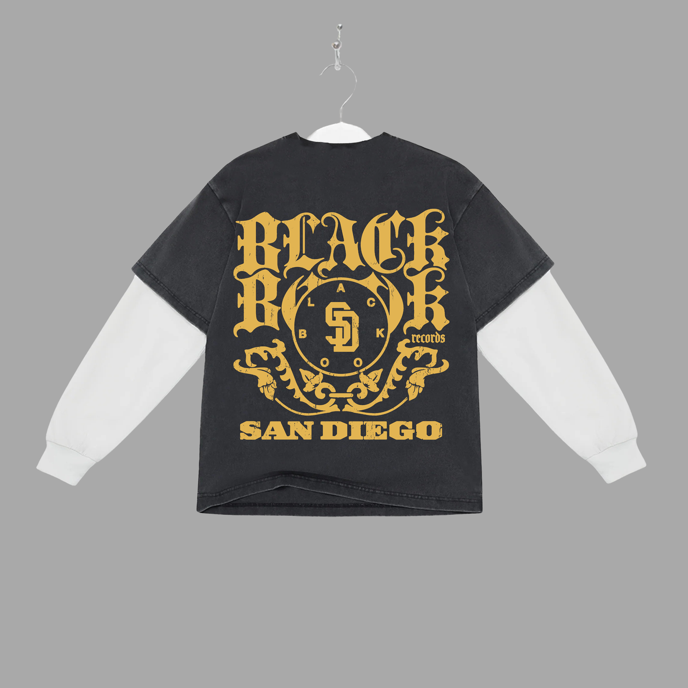 SAN DIEGO - BLACK BOOK - 2FER LONGSLEEVE