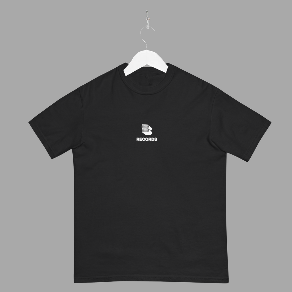 RECORDS - TEE - WHITE - "TRADITIONAL FIT"