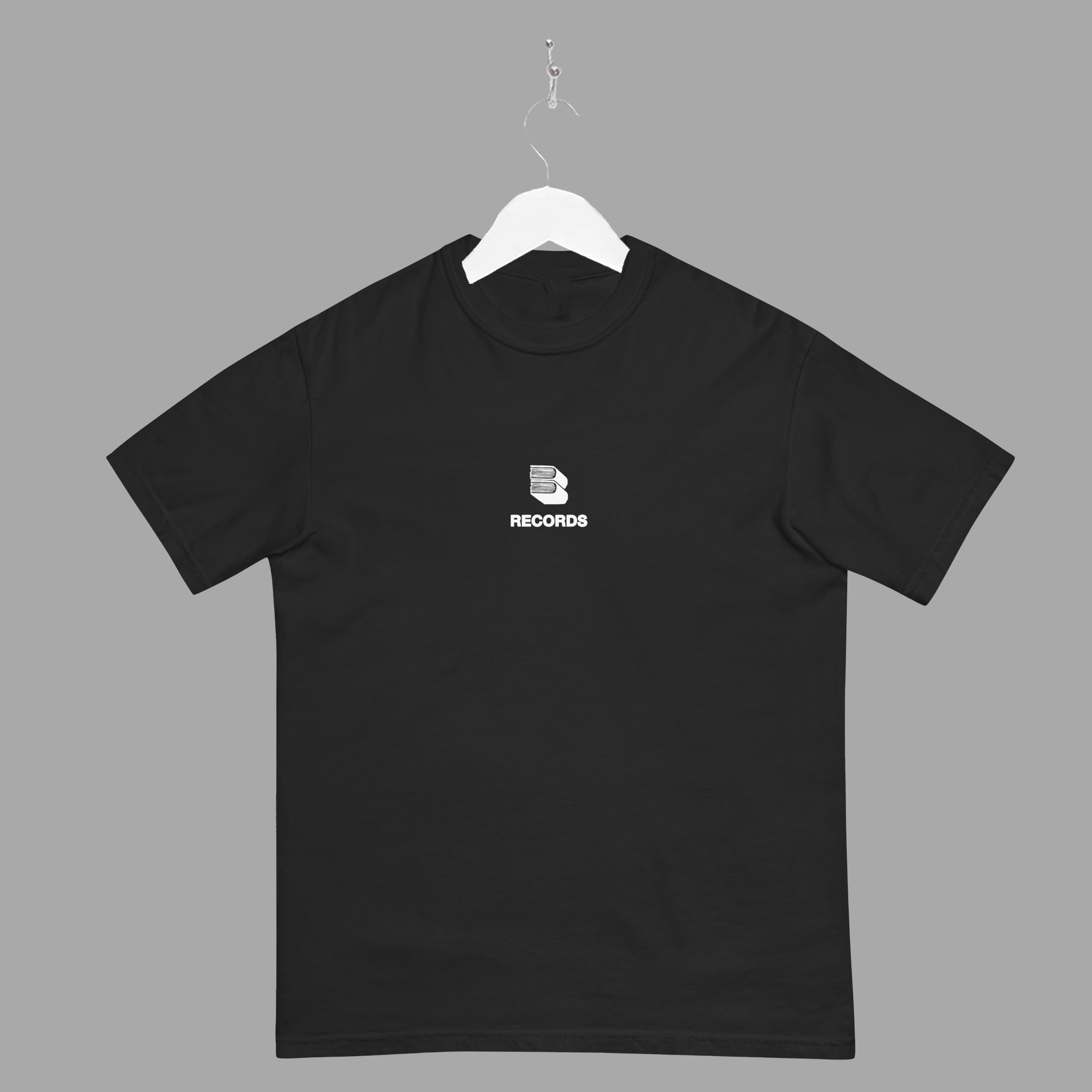 RECORDS - TEE - WHITE - "TRADITIONAL FIT"
