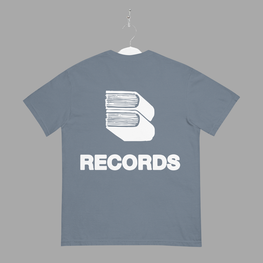 RECORDS - TEE - WHITE - "TRADITIONAL FIT"