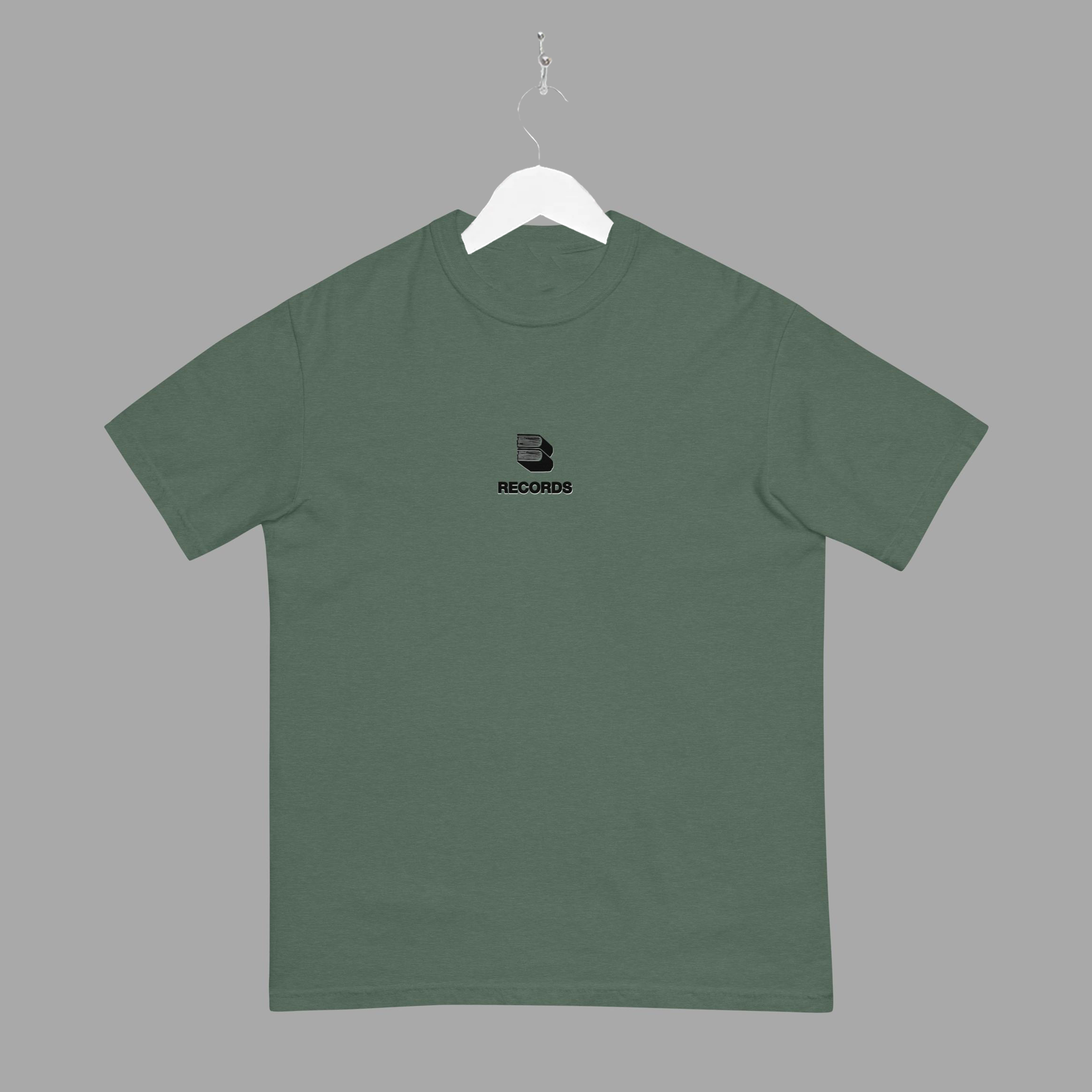 RECORDS - TEE - Black - "TRADITIONAL FIT"