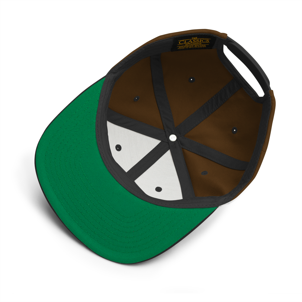 BBR - ORANGE - CAMO - SNAPBACK HAT