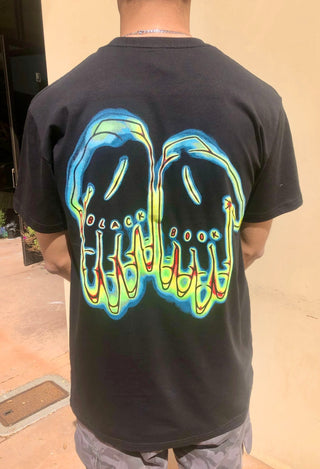 "PREMIUM-BOX FIT" THERMAL HANDS TEE (VINTAGE BLACK)