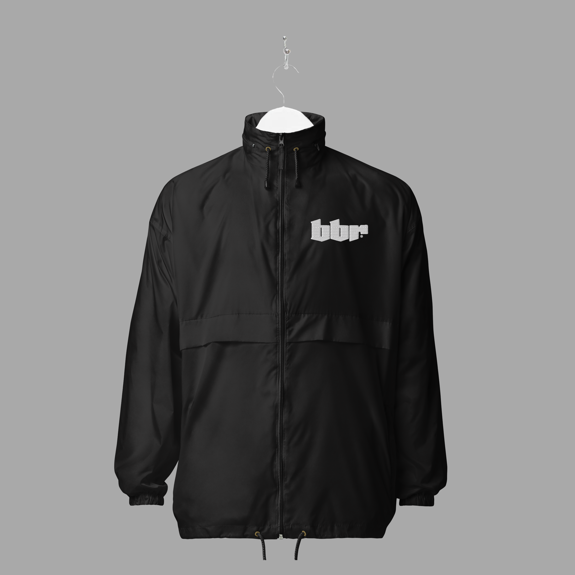 BBR - WHITE - Waterproof Windbreaker