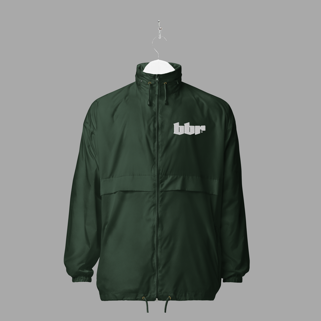 BBR - WHITE - Waterproof Windbreaker