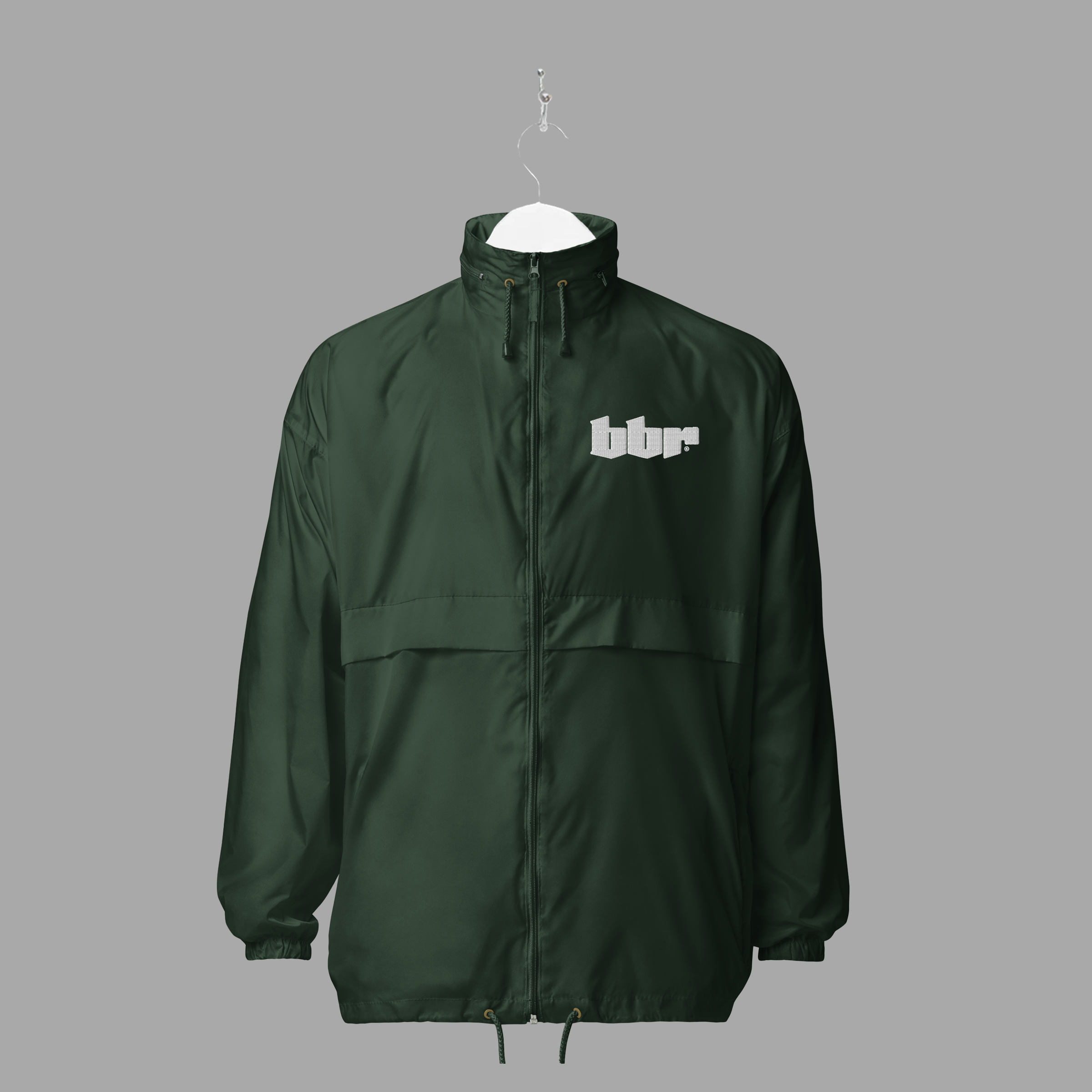 BBR - WHITE - Waterproof Windbreaker
